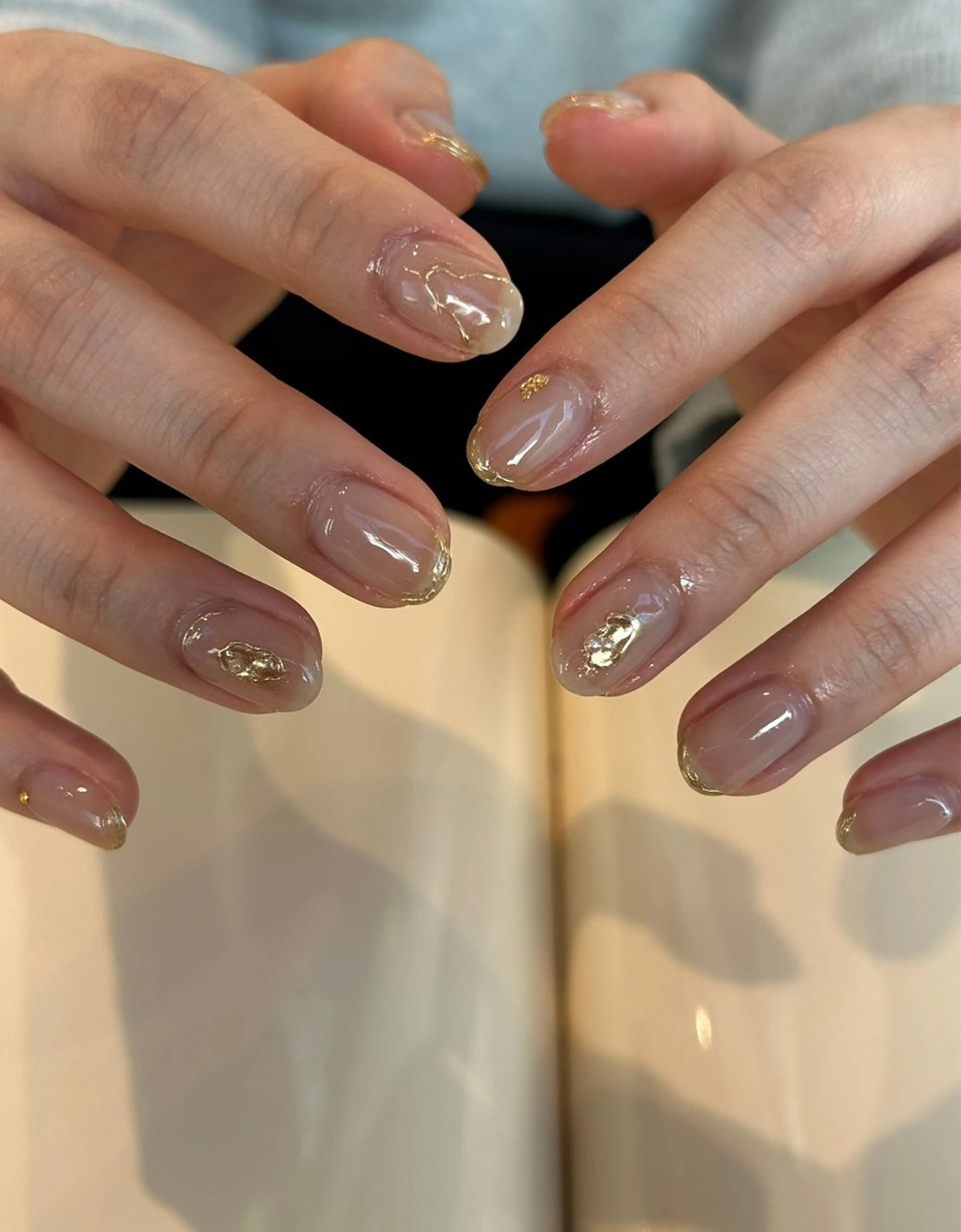 ネイル ハンドネイル Shizuku 川越ネイルサロンのネイルデザイン