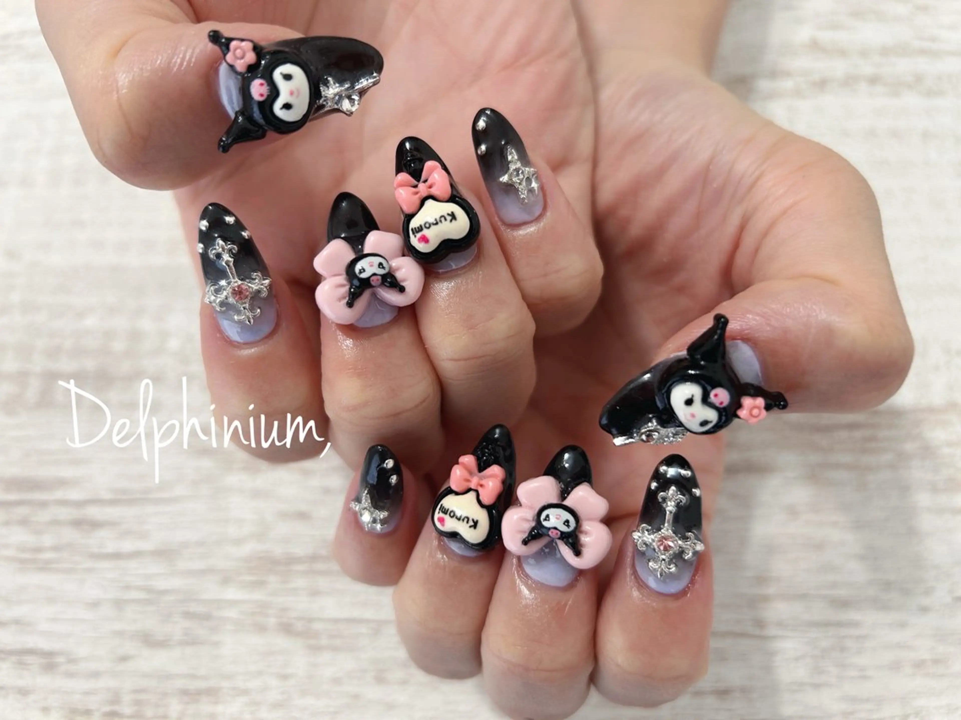 ネイル 持ち込み ハンドネイル 岡本 友恵のネイルデザイン