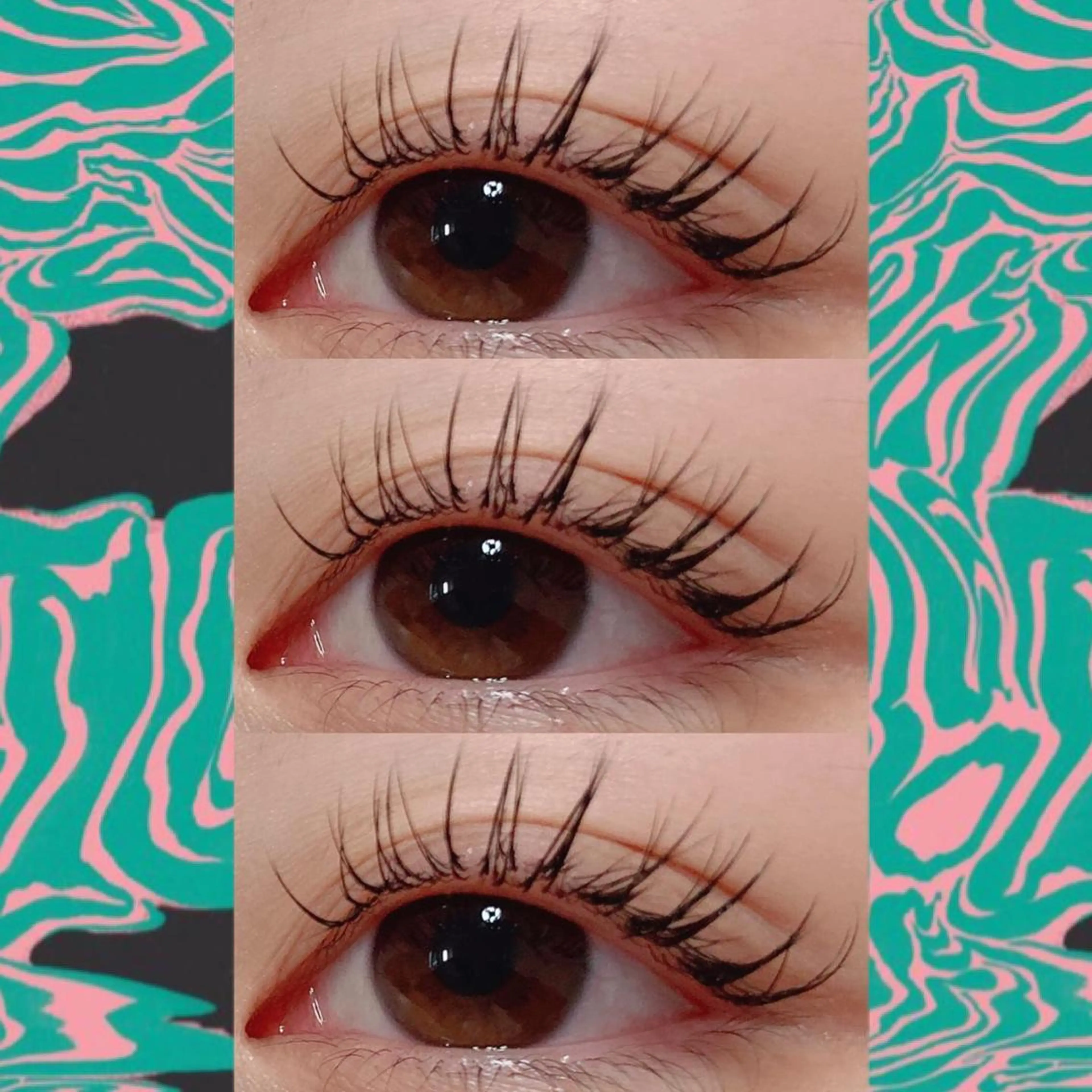 マツエク・マツパ フラットラッシュ 韓国風マツエク まつげパーマ 一重×まつ毛パーマ orihara𐙚 まつげパーマ/眉毛のマツエク・マツパデザイン