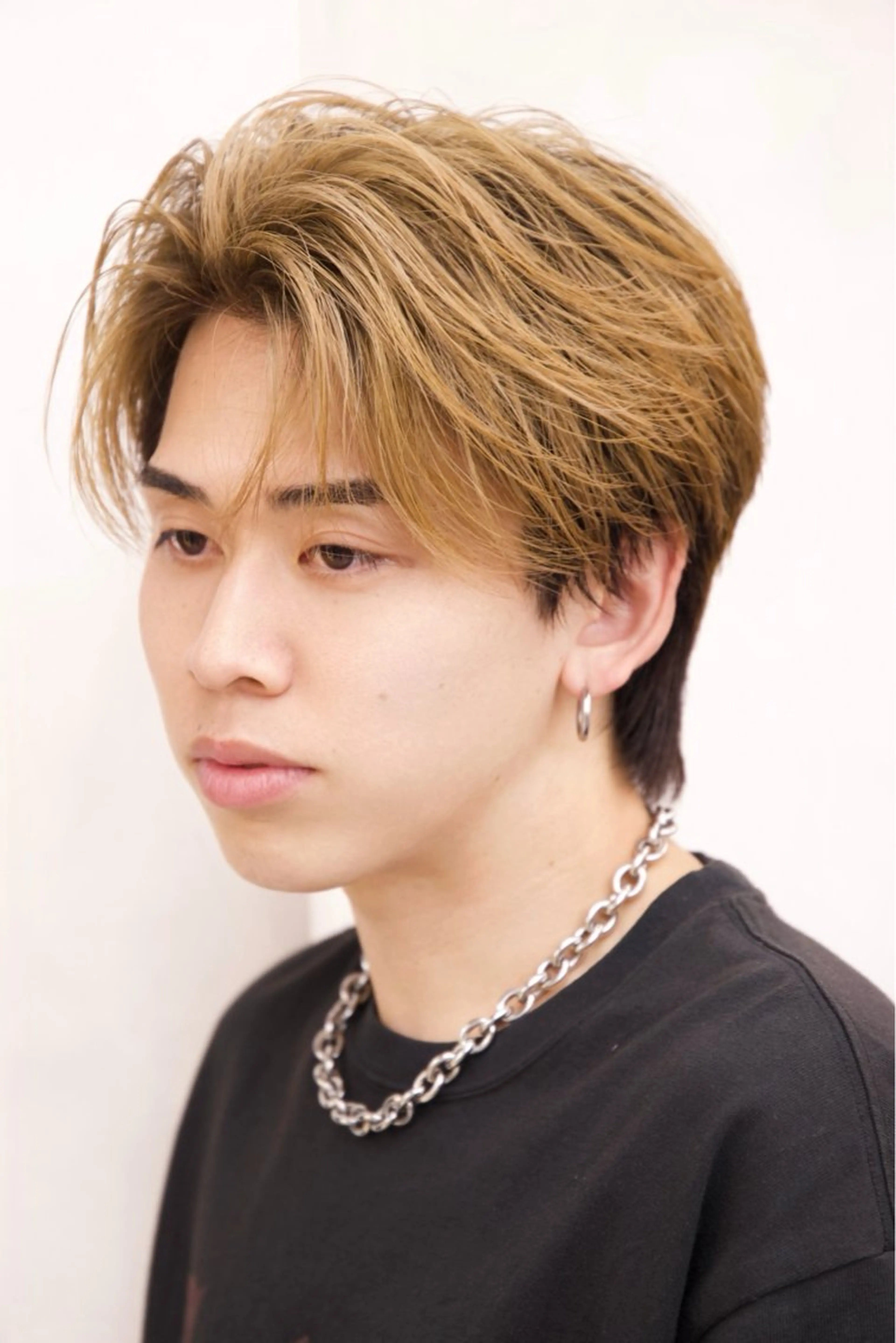 カラー ブロンド ヘアカラー 【公式】Men's salonLUCEYのヘアスタイル