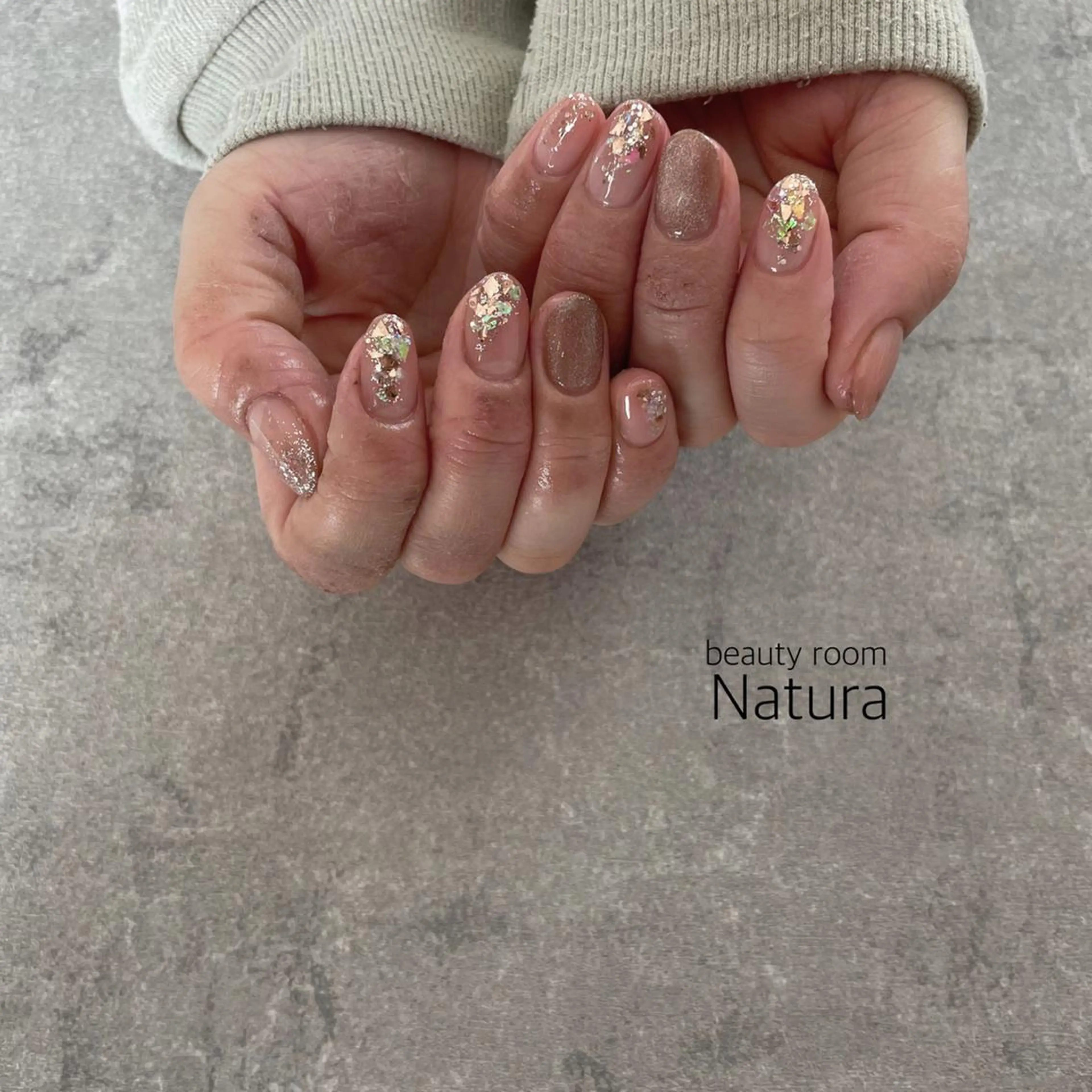 ネイル ハンドネイル beautyroom Naturaのネイルデザイン