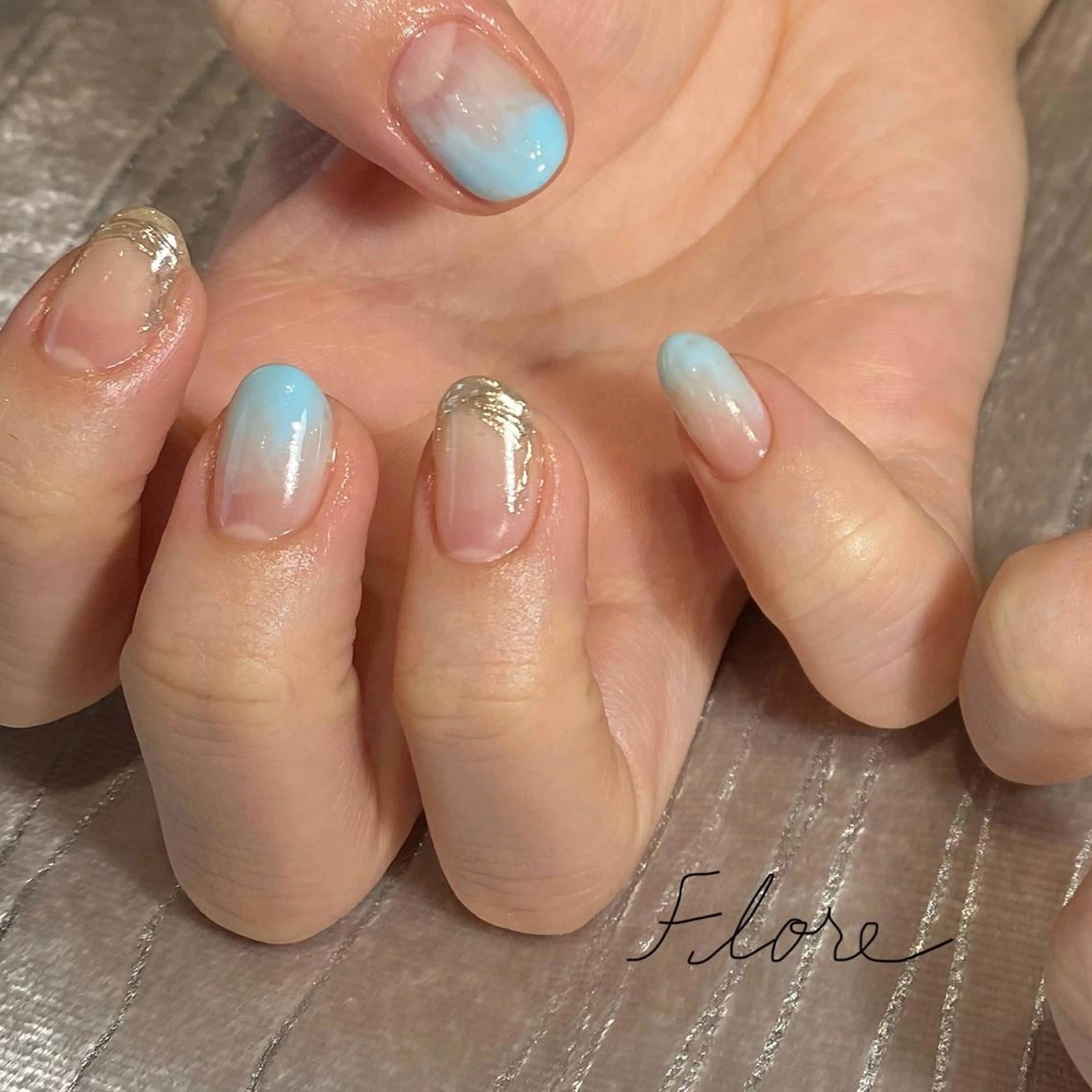 ニュアンスネイル(オフ込み)の写真