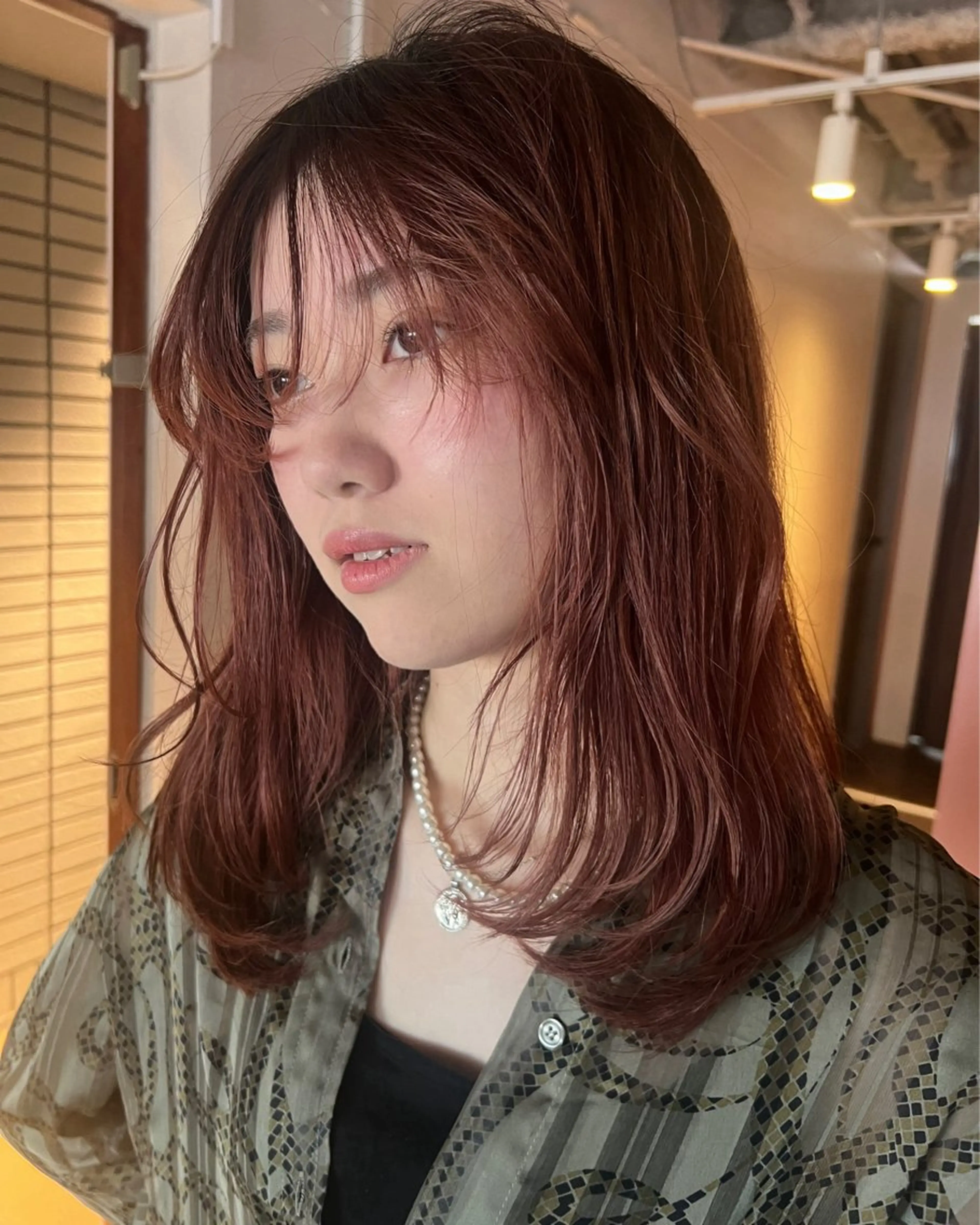 ロング カラー ブリーチ ダブルカラー ブリーチなしカラー 吉祥寺/パーマ/ カラー/Abeのヘアスタイル