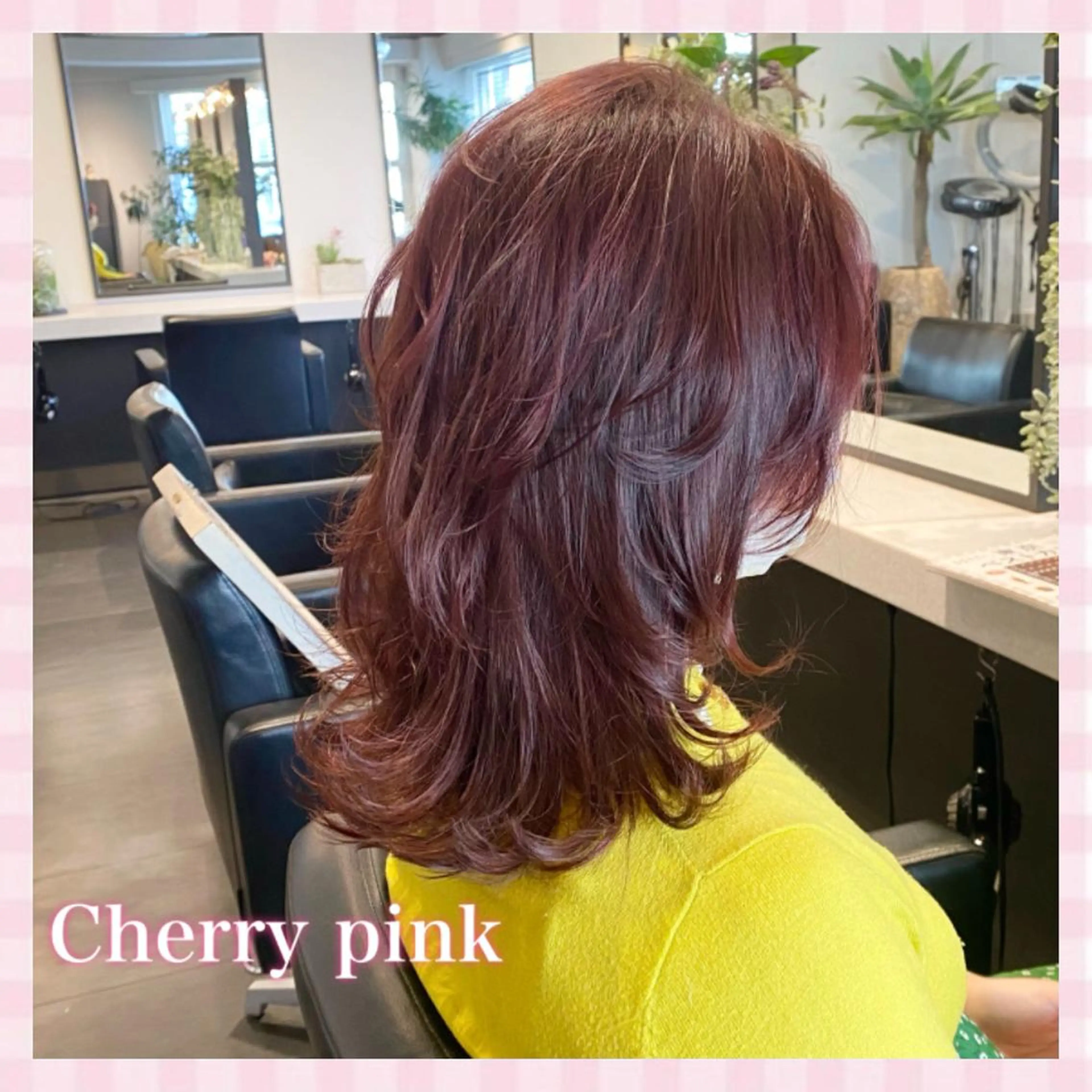 セミロング カラー カット ヘアカラー トリートメント 💗ガーリーヘア🎀 saki💗のヘアスタイル