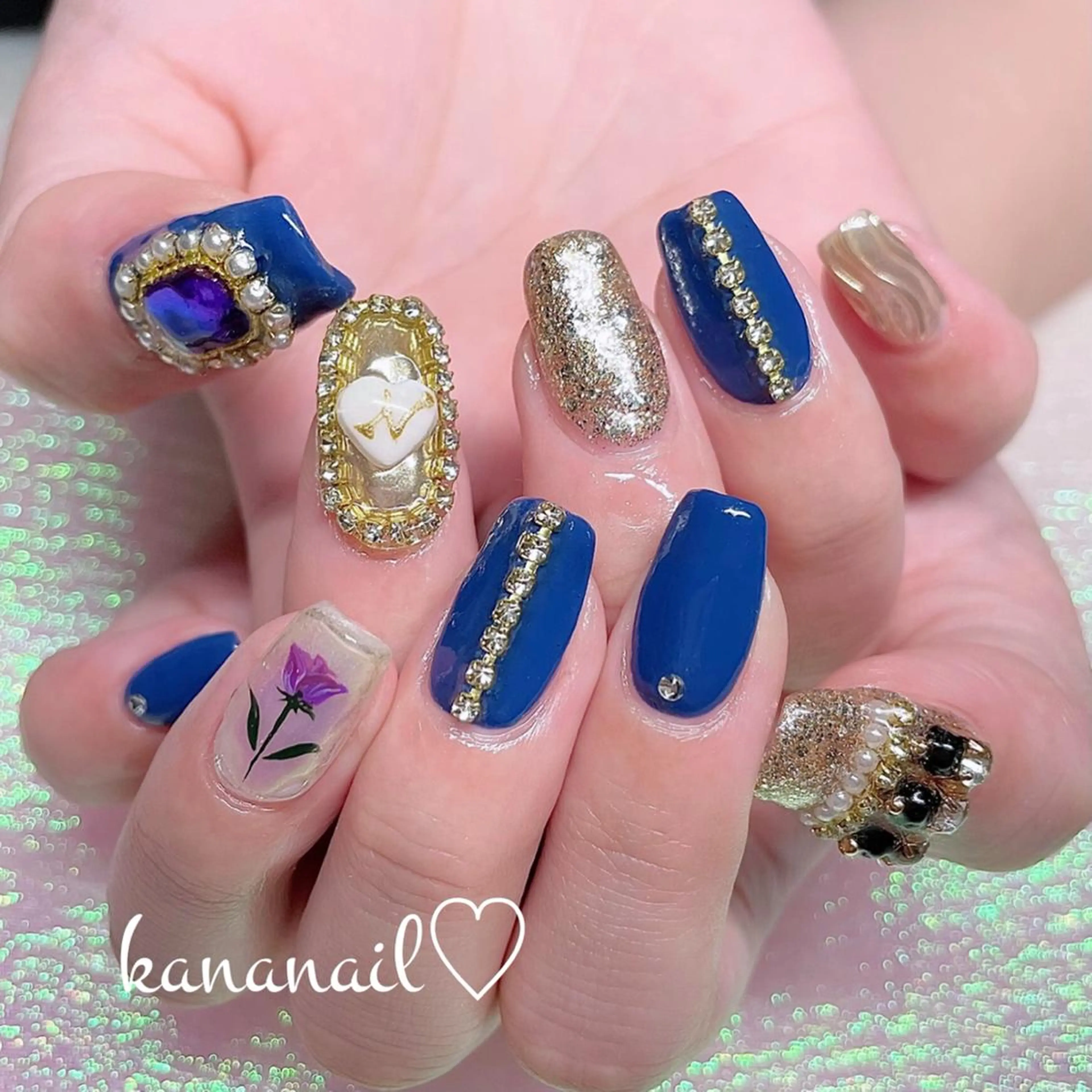 ネイル ミディアムネイル kananail ♡のネイルデザイン