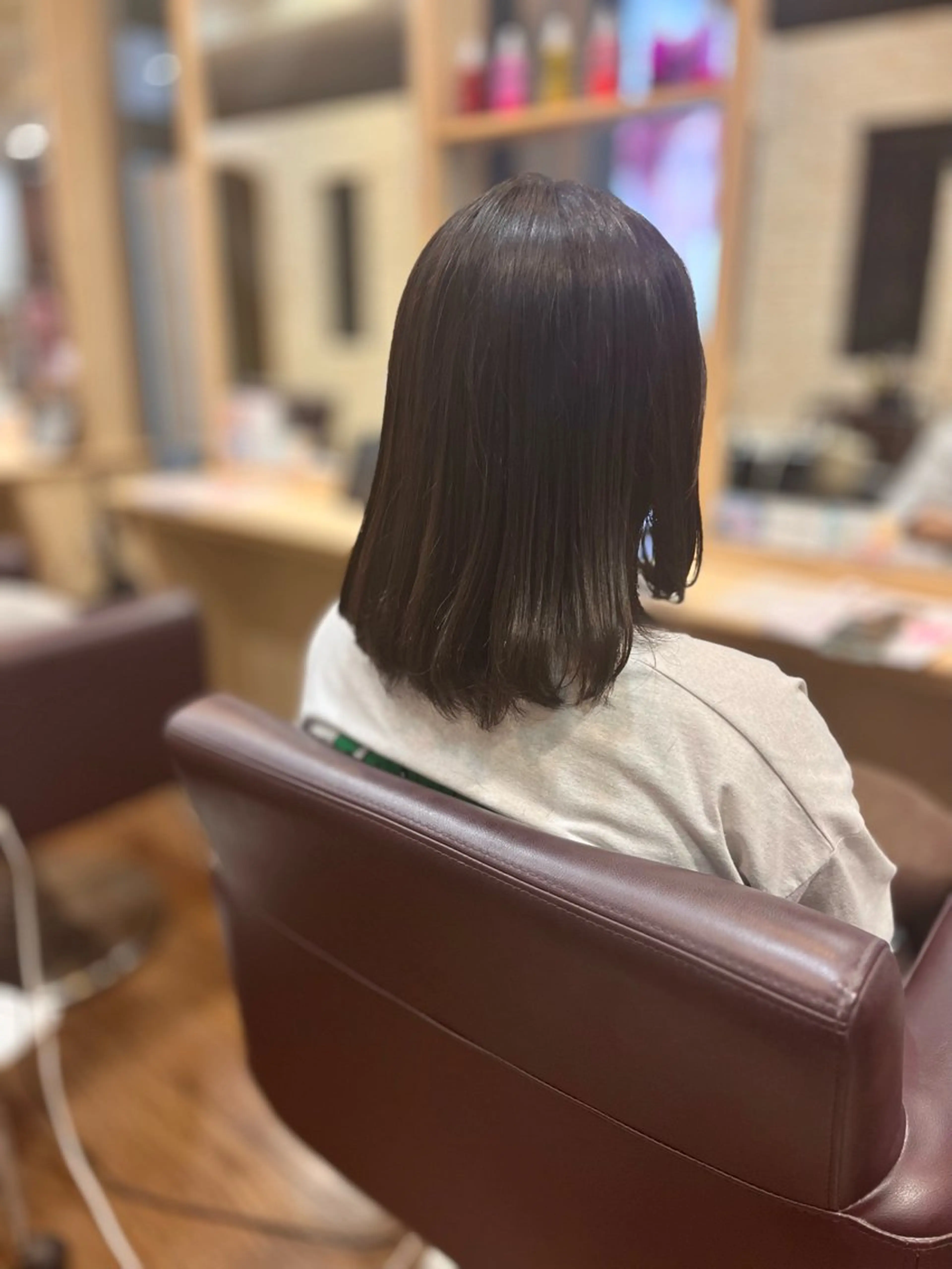 ミディアム オオソネ マリアのヘアスタイル