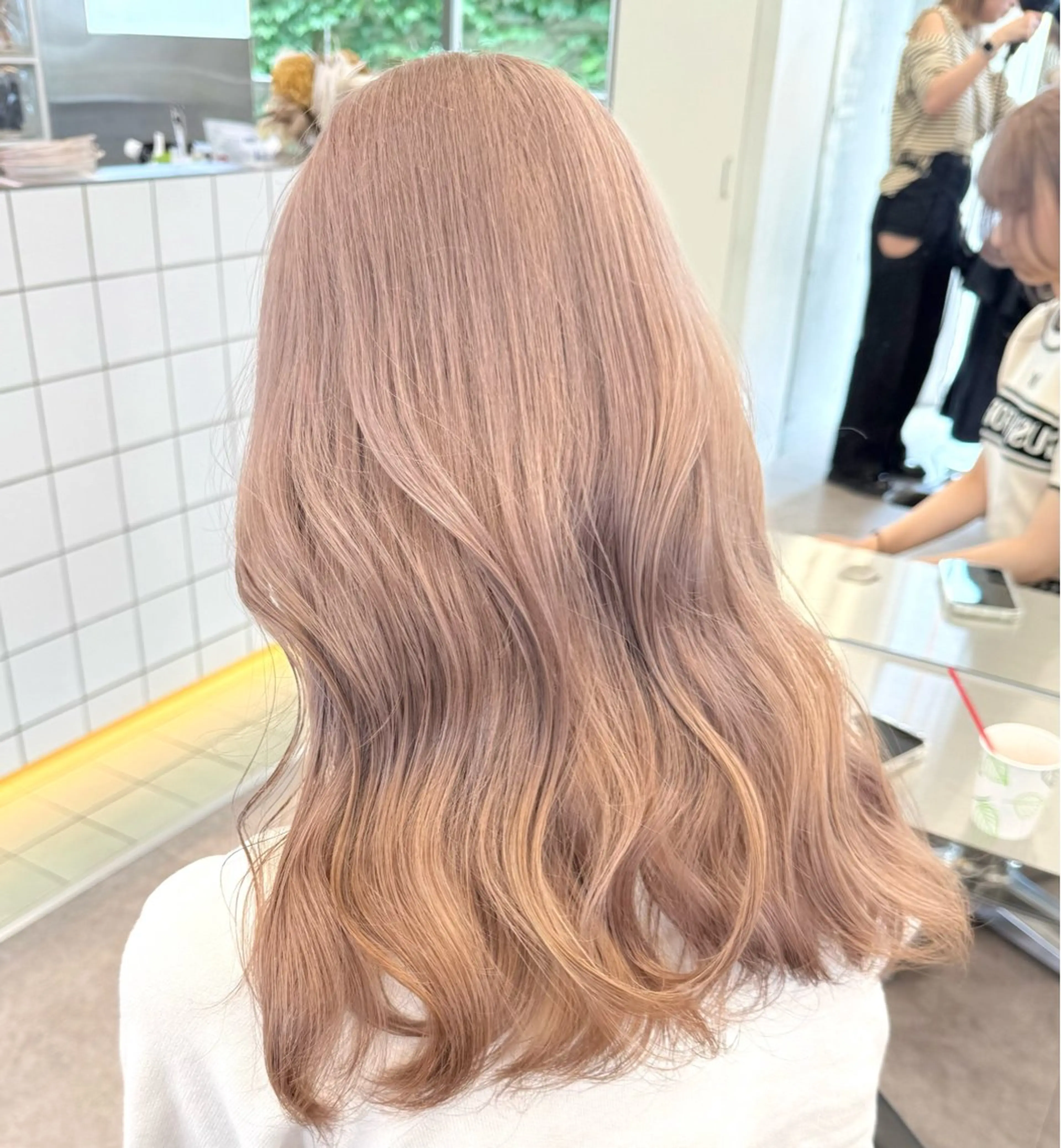 ブリーチダブルカラー💫➕Aujuaトリートメント🌟の写真