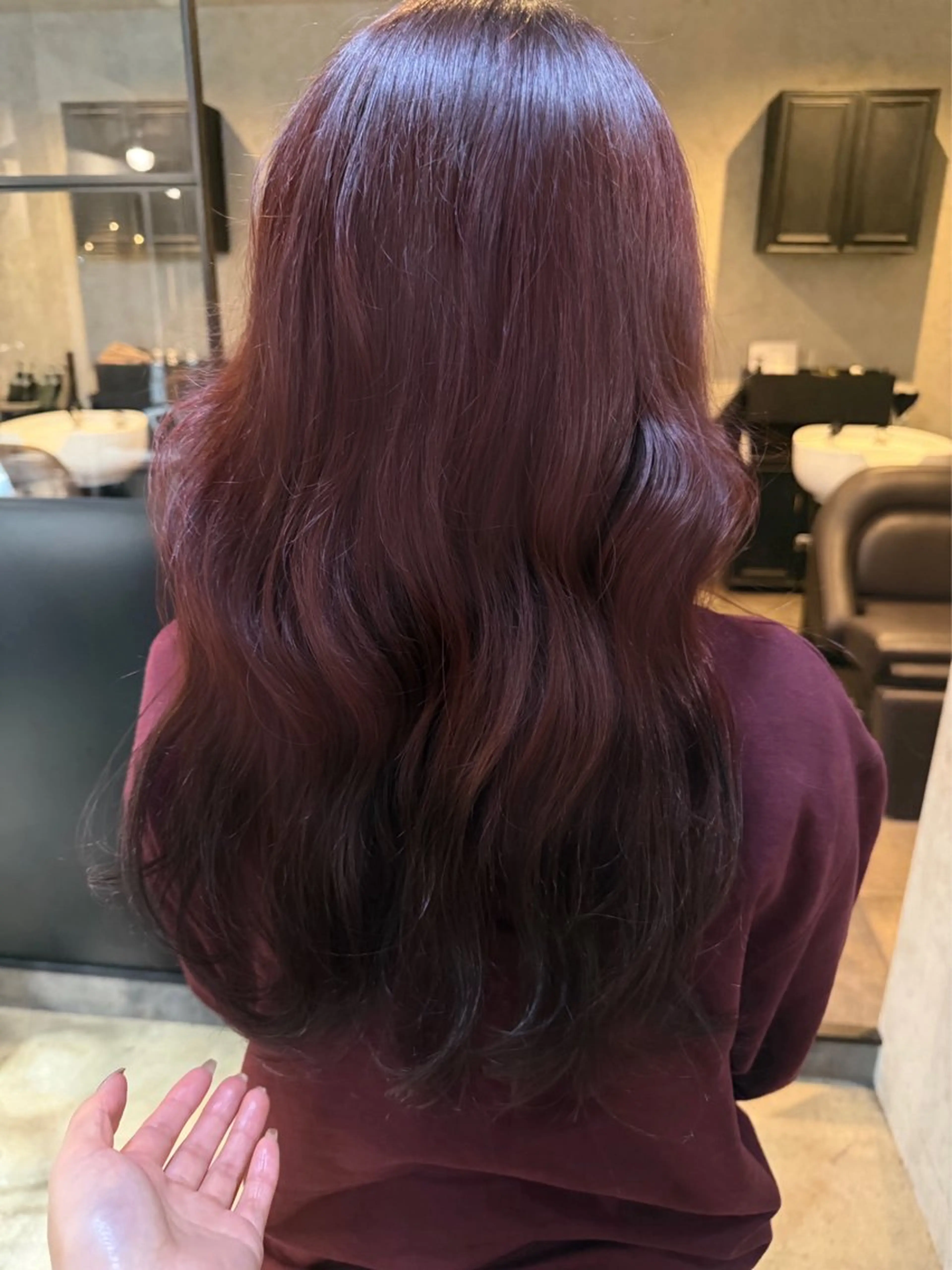 ロング カラー ヘアカラー ⟡.·🖤TheC HIYORI🖤⟡.のヘアスタイル