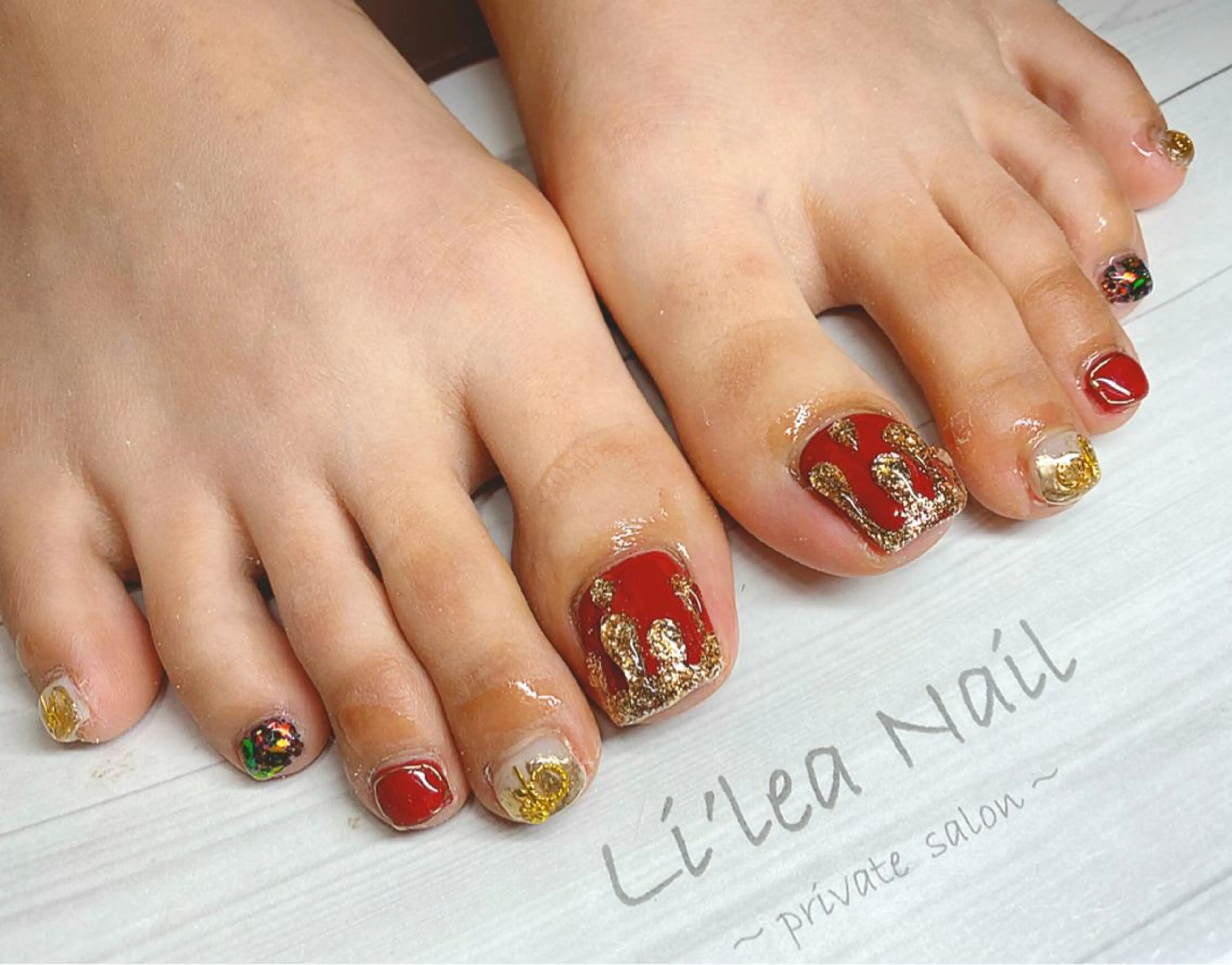 ネイル Li'leaNail AINAのネイルデザイン