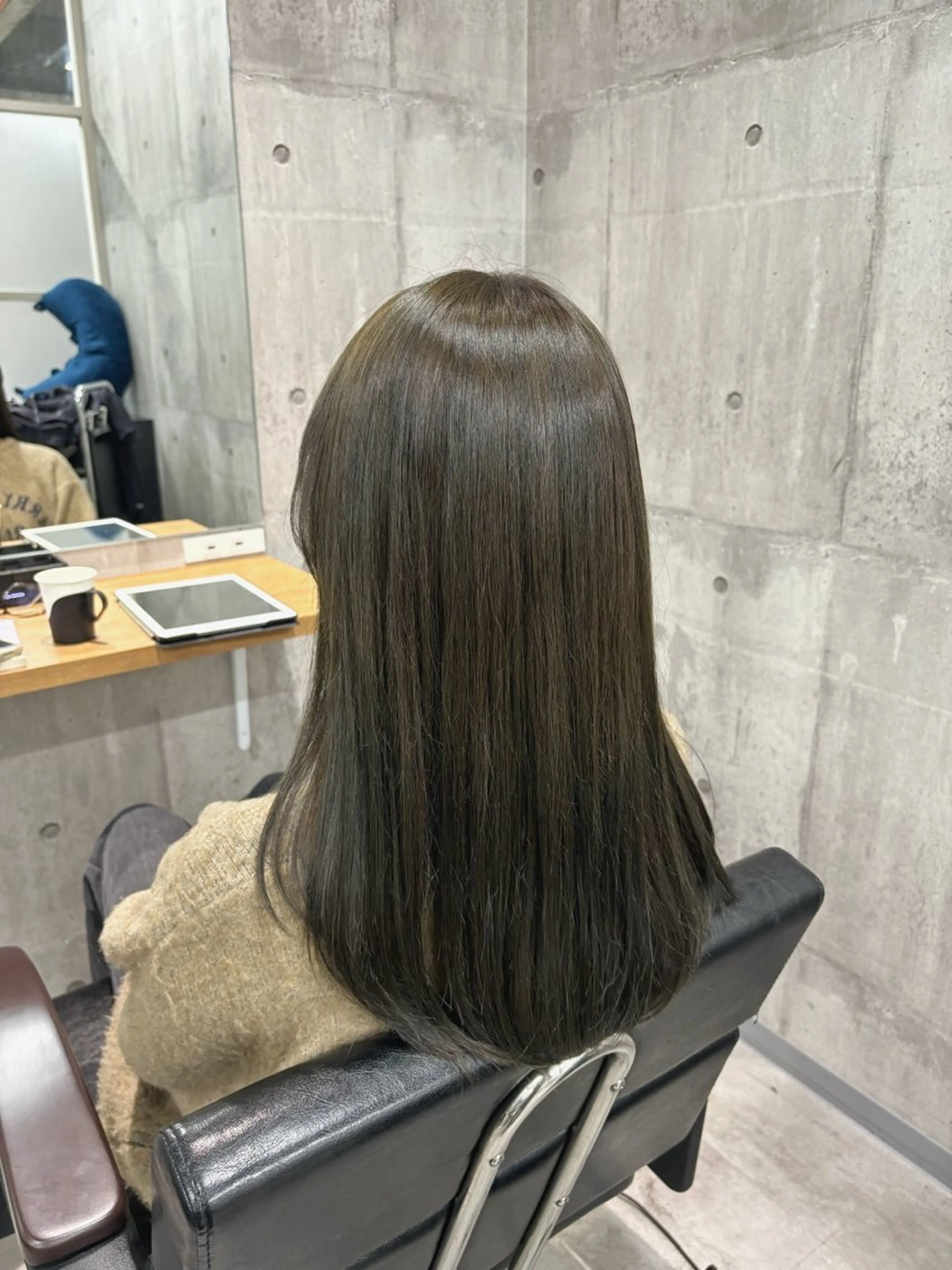 【プレミアム🎗】カット+カラー+TOKIOリミテッド縮毛矯正 🫧🎀の写真