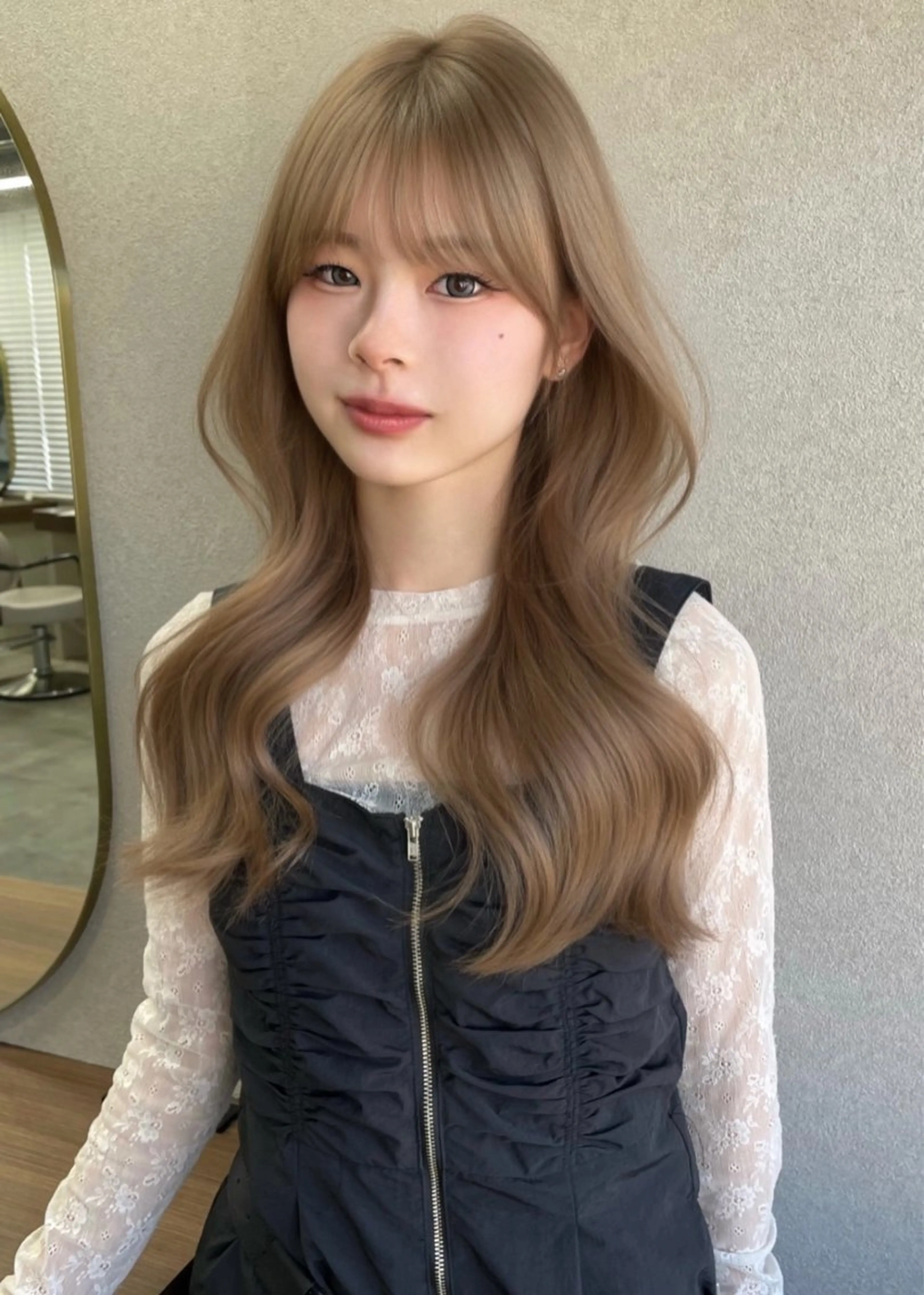 セミロング 髙杉 心のヘアスタイル