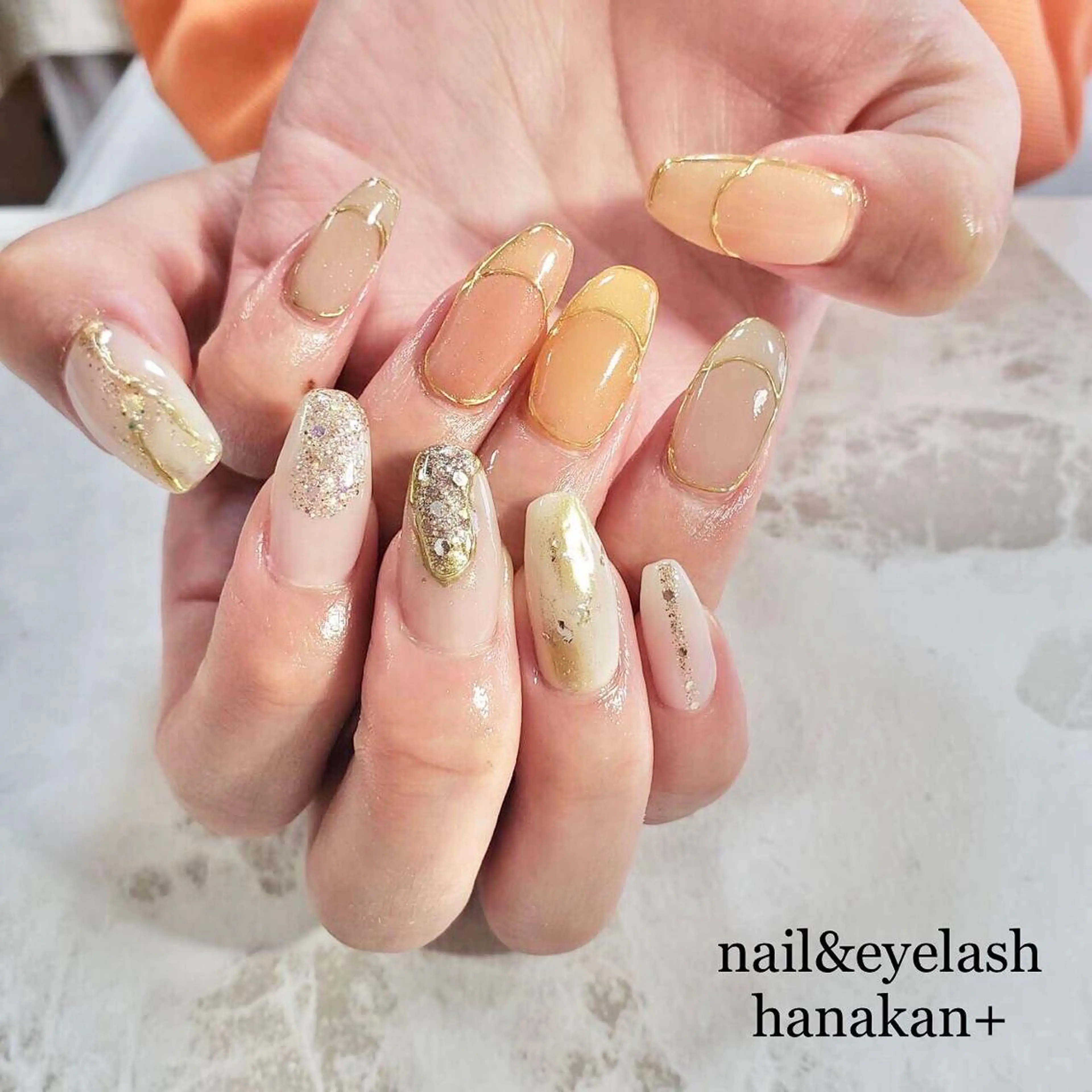 セミロング ネイル S Fumiのマツエク・マツパデザイン