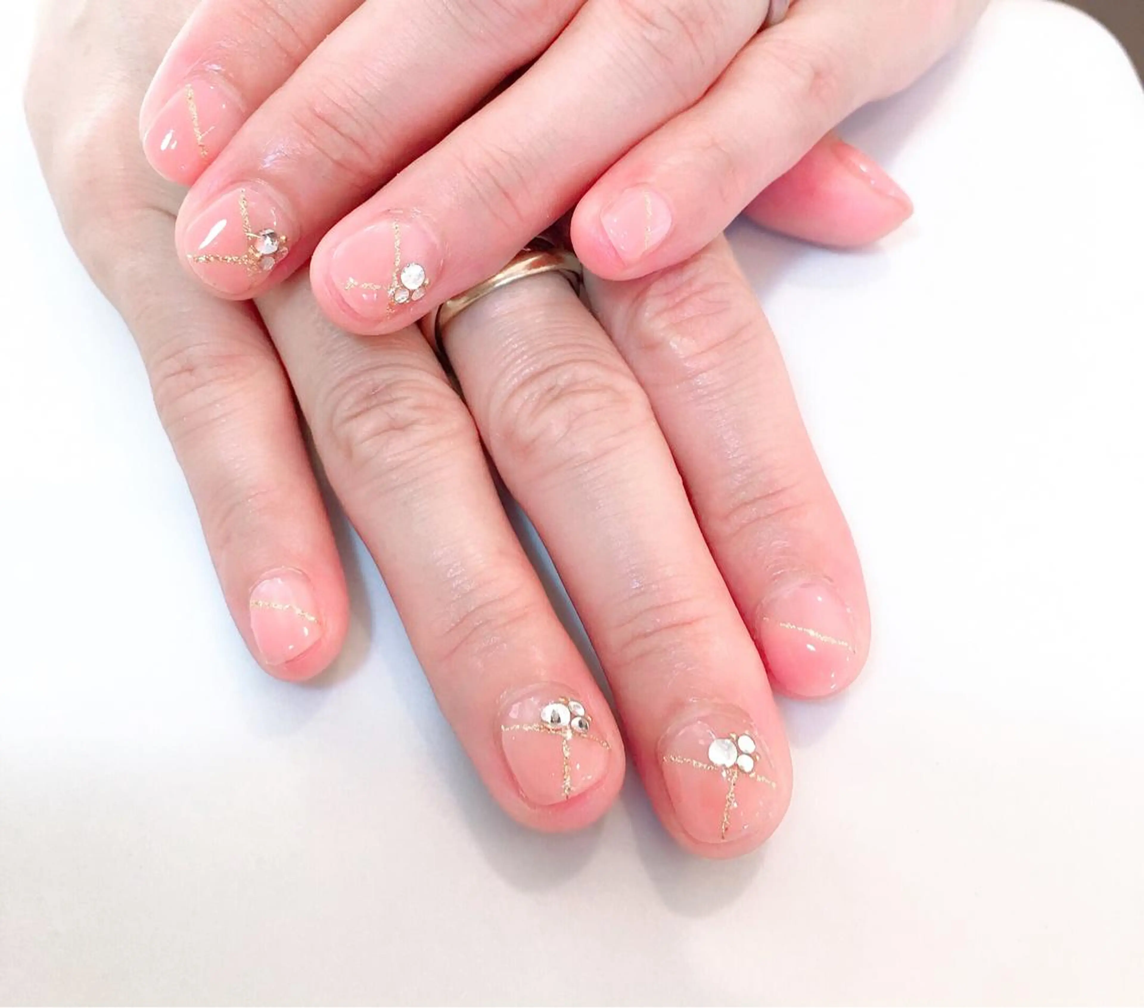 ネイル フレンチネイル 持ち込み nailsalon SIMB.のネイルデザイン