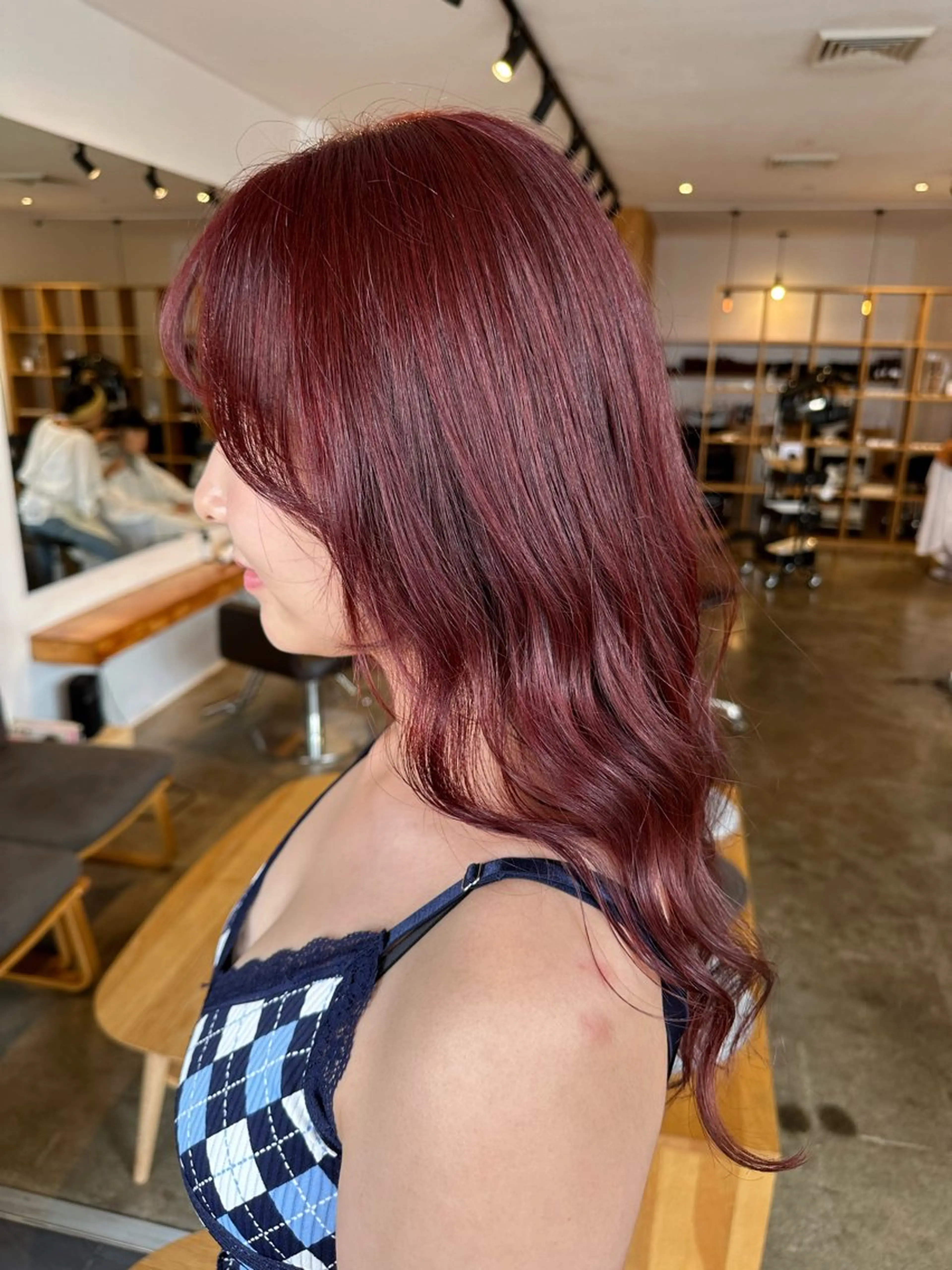 ロング カラー レイヤー/ナチュラル 💐nao.のヘアスタイル