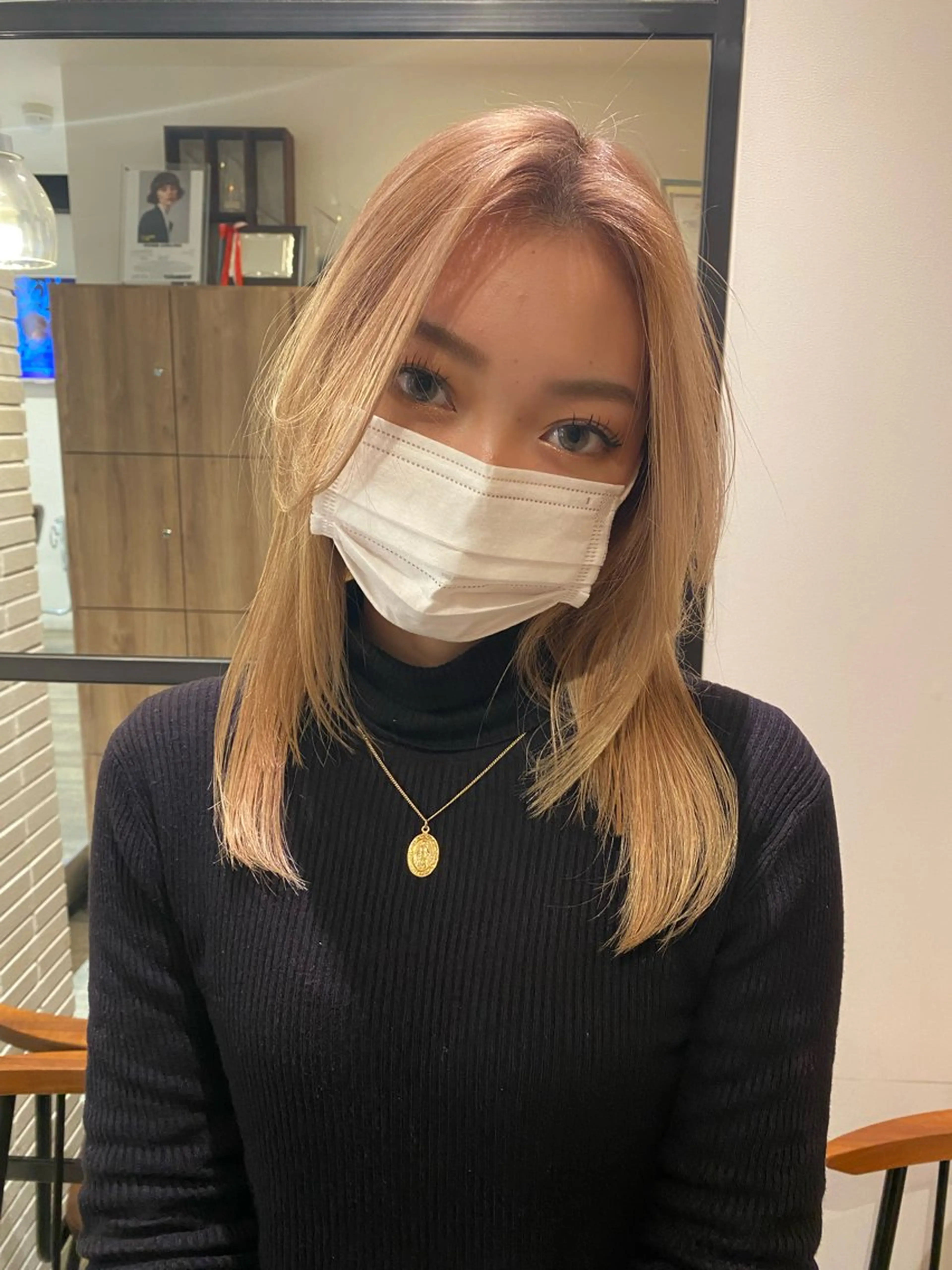 セミロング ケリーズグリーン所属・艶髪 森田/嵩士のヘアスタイル