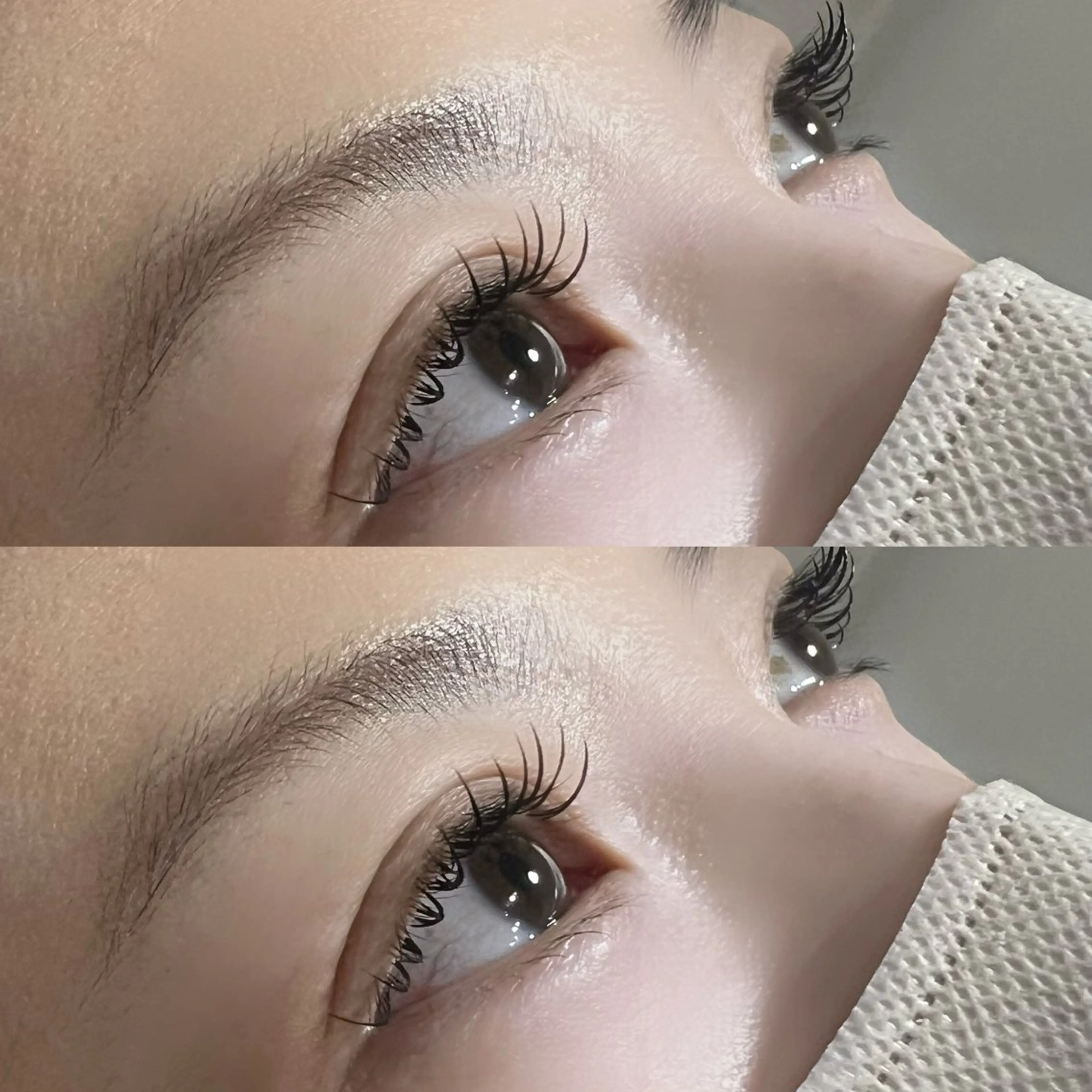 マツエク・マツパ 付け放題 Cカール フラットラッシュ ナチュラル Sara Moyuのマツエク・マツパデザイン