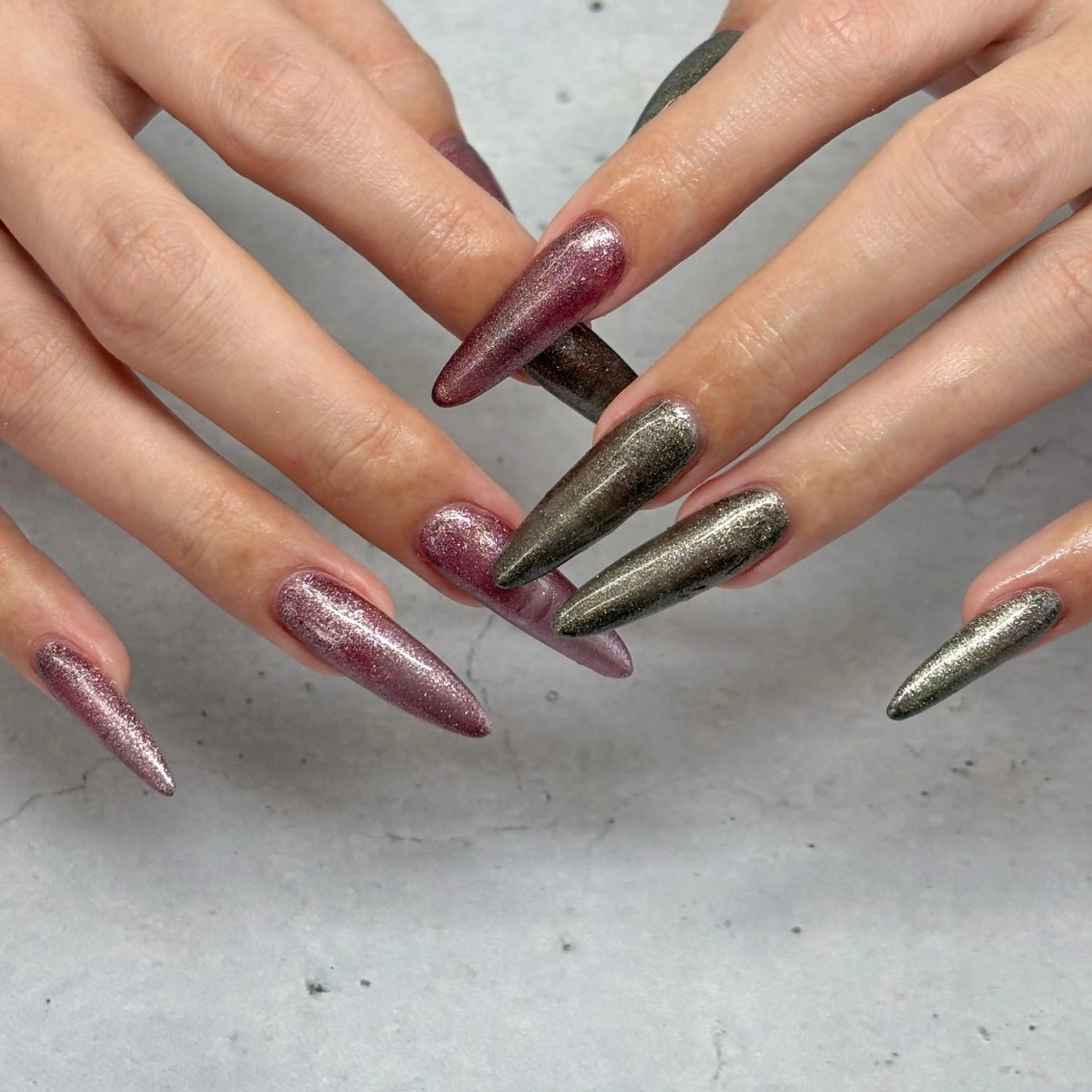 ネイル ワンカラーネイル NailSalon LuireAZUSAのネイルデザイン