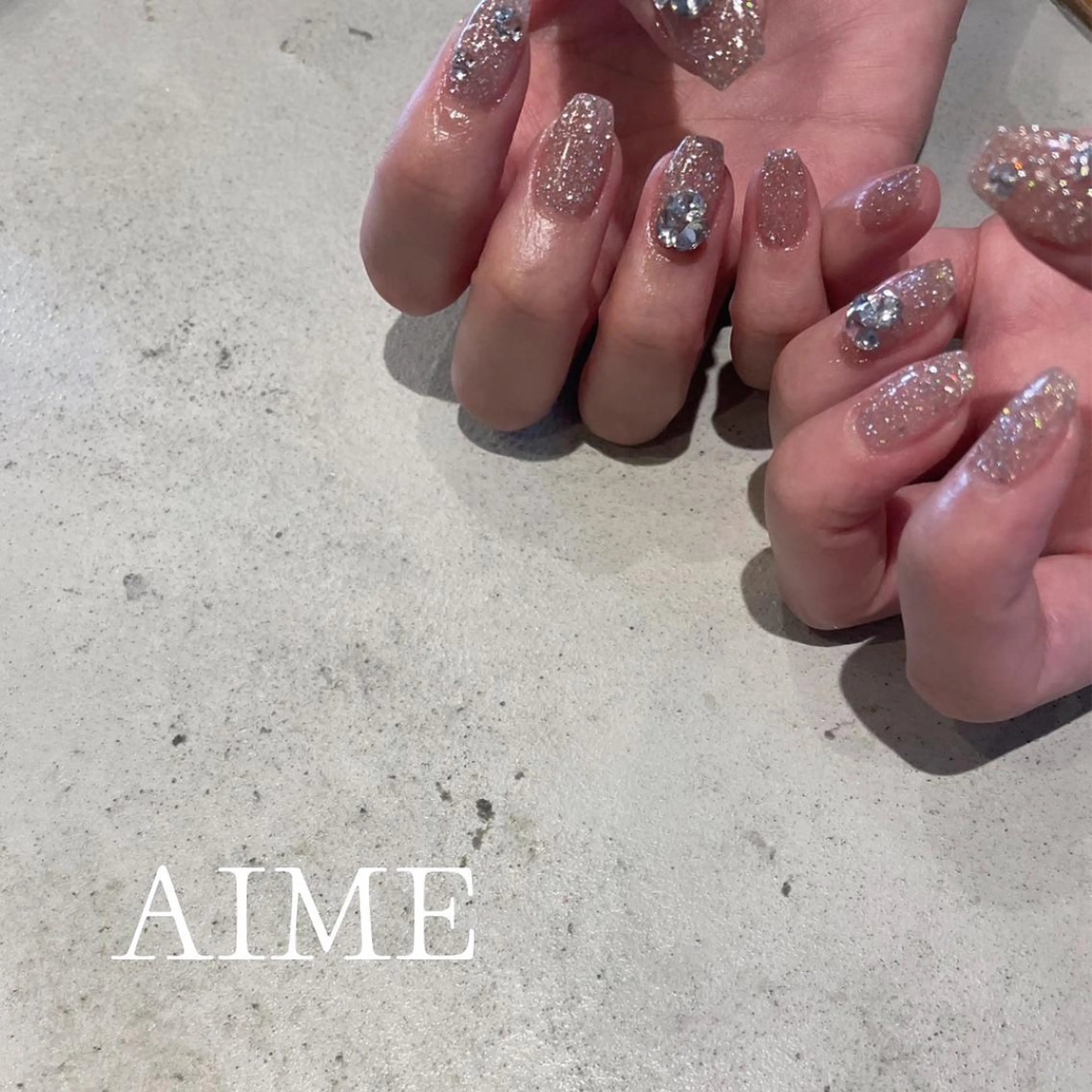 ネイル アートネイル ハンドネイル AIME （momo）のネイルデザイン