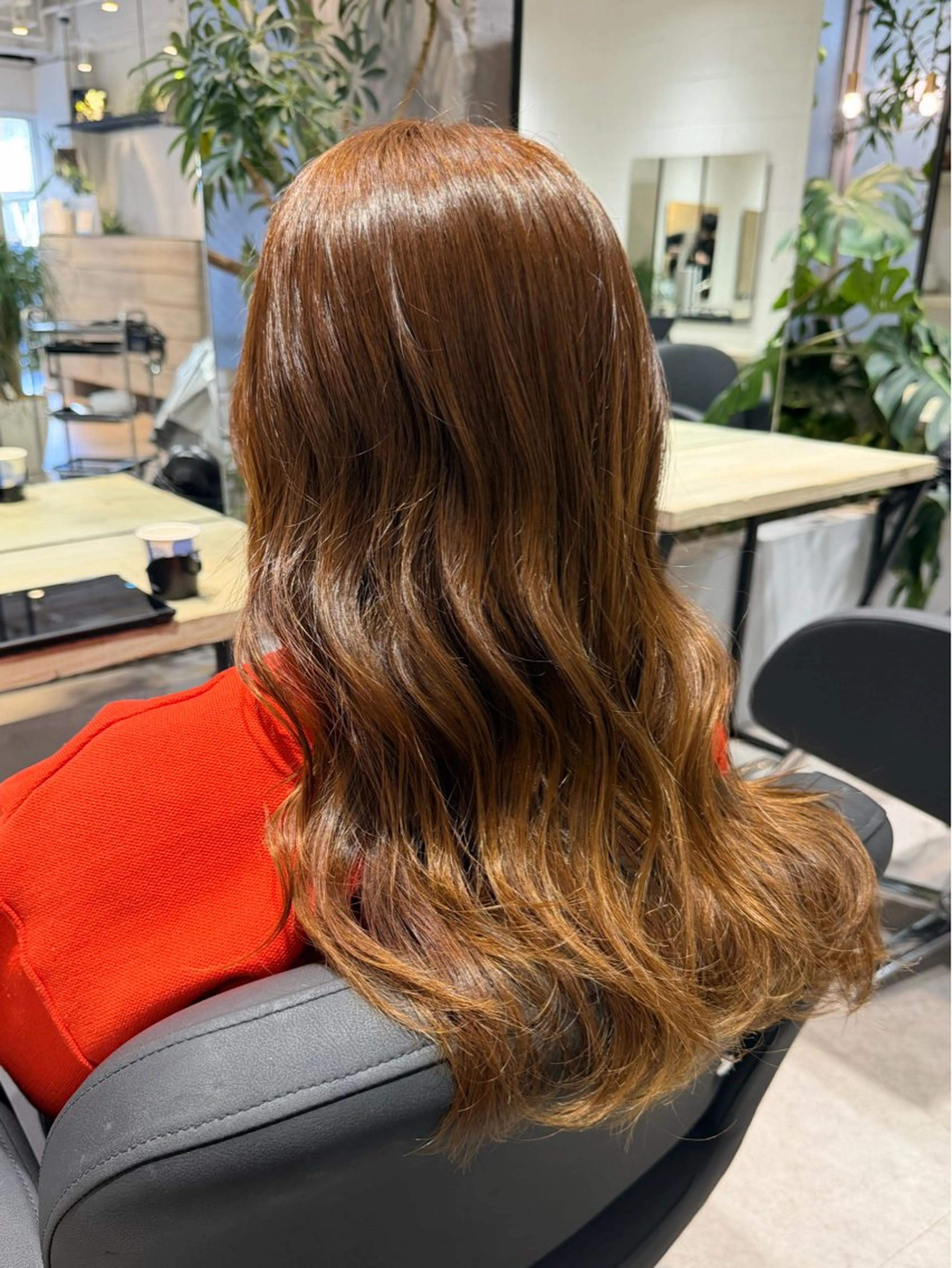 セミロング カット ヘアカラー トリートメント 紗帆（saho）   ︎︎︎︎のヘアスタイル