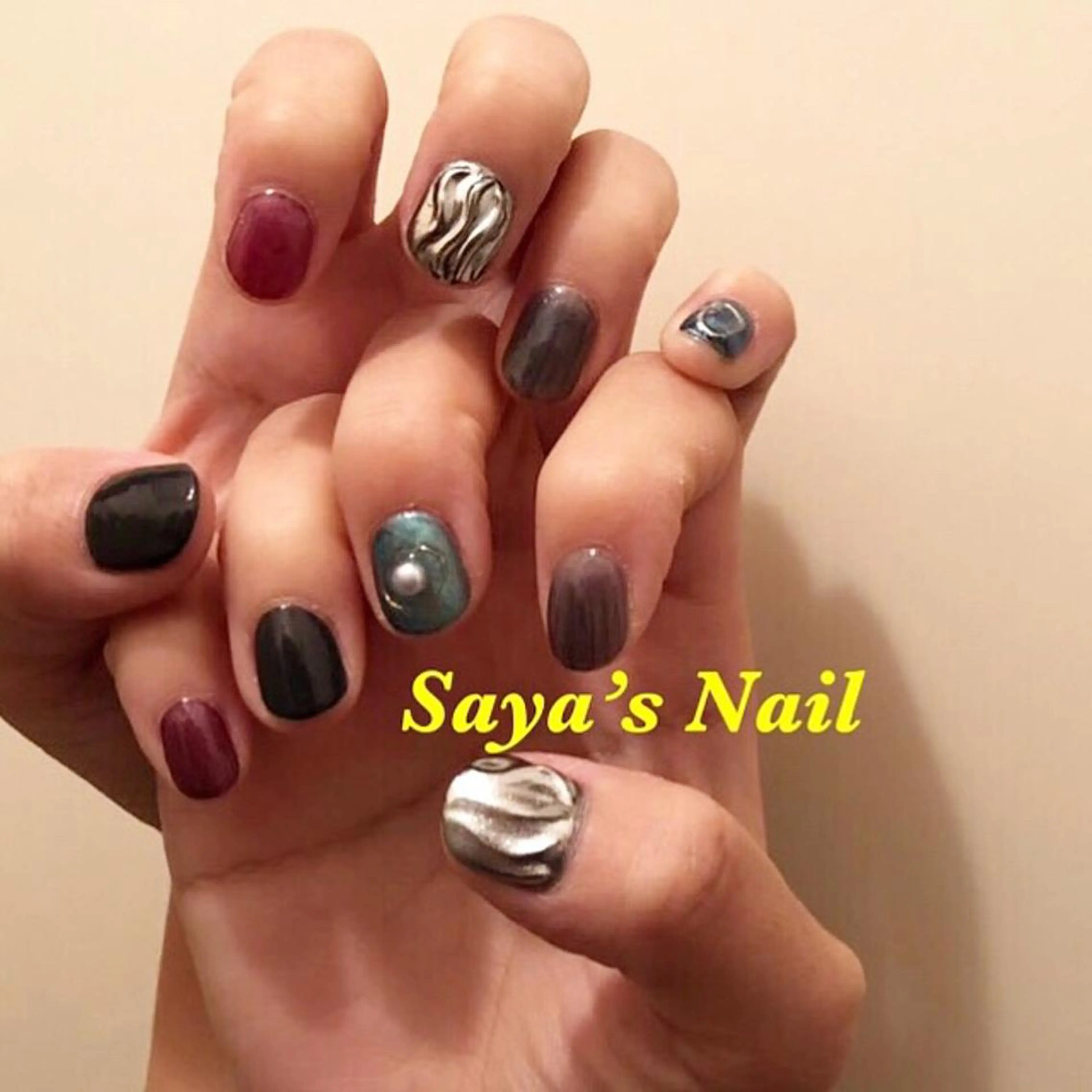 ネイル 持ち込み SantéNail SAYAKAのネイルデザイン