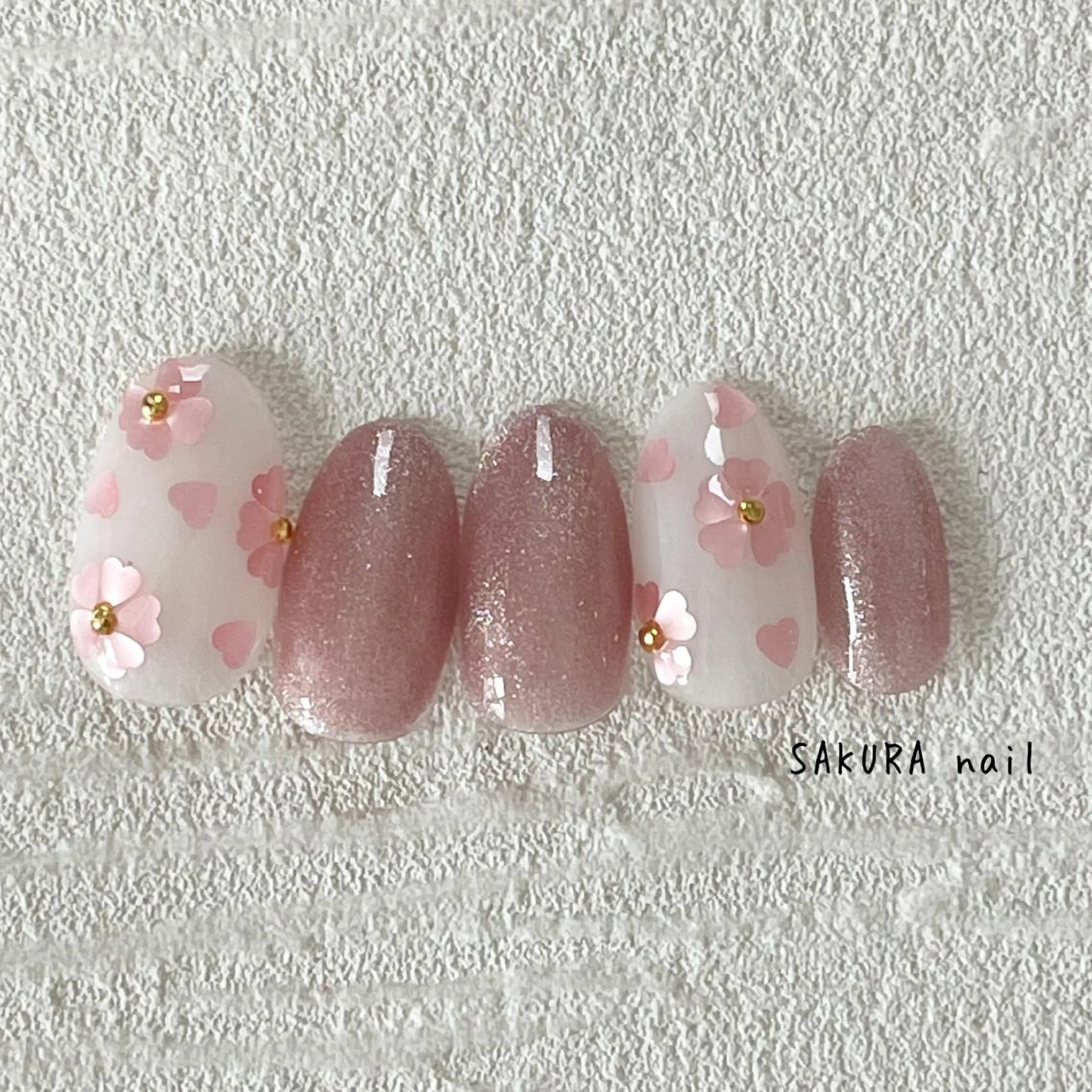 ネイル 桜ネイル ハンドネイル SAKURA nailのネイルデザイン