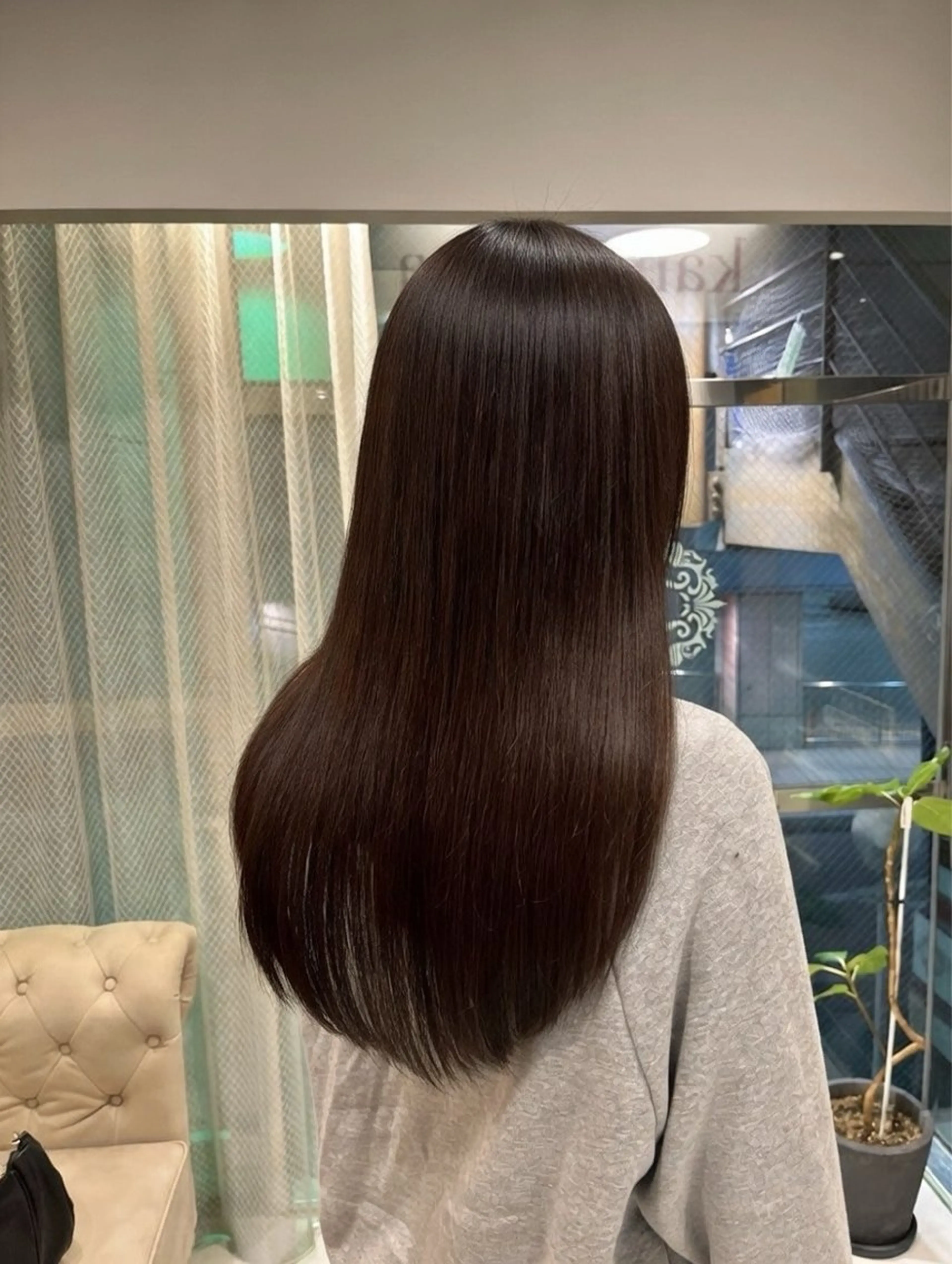 ロング トリートメント ヘッドスパ 川村 夏のヘアスタイル