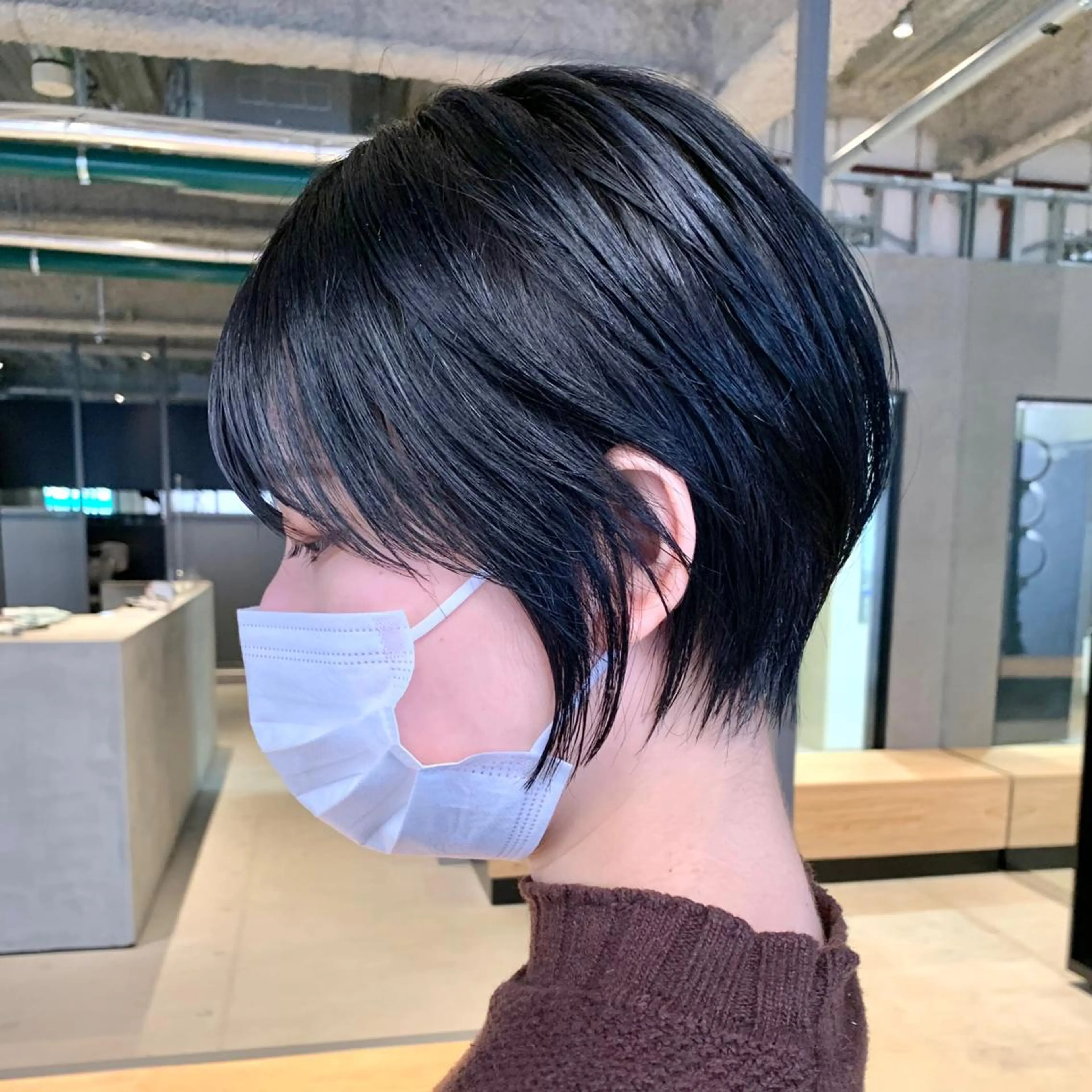 ショート カット トリートメント ITbyALBUM八王子所属・リョウ/ショート /ハイトーン/八王子のヘアスタイル