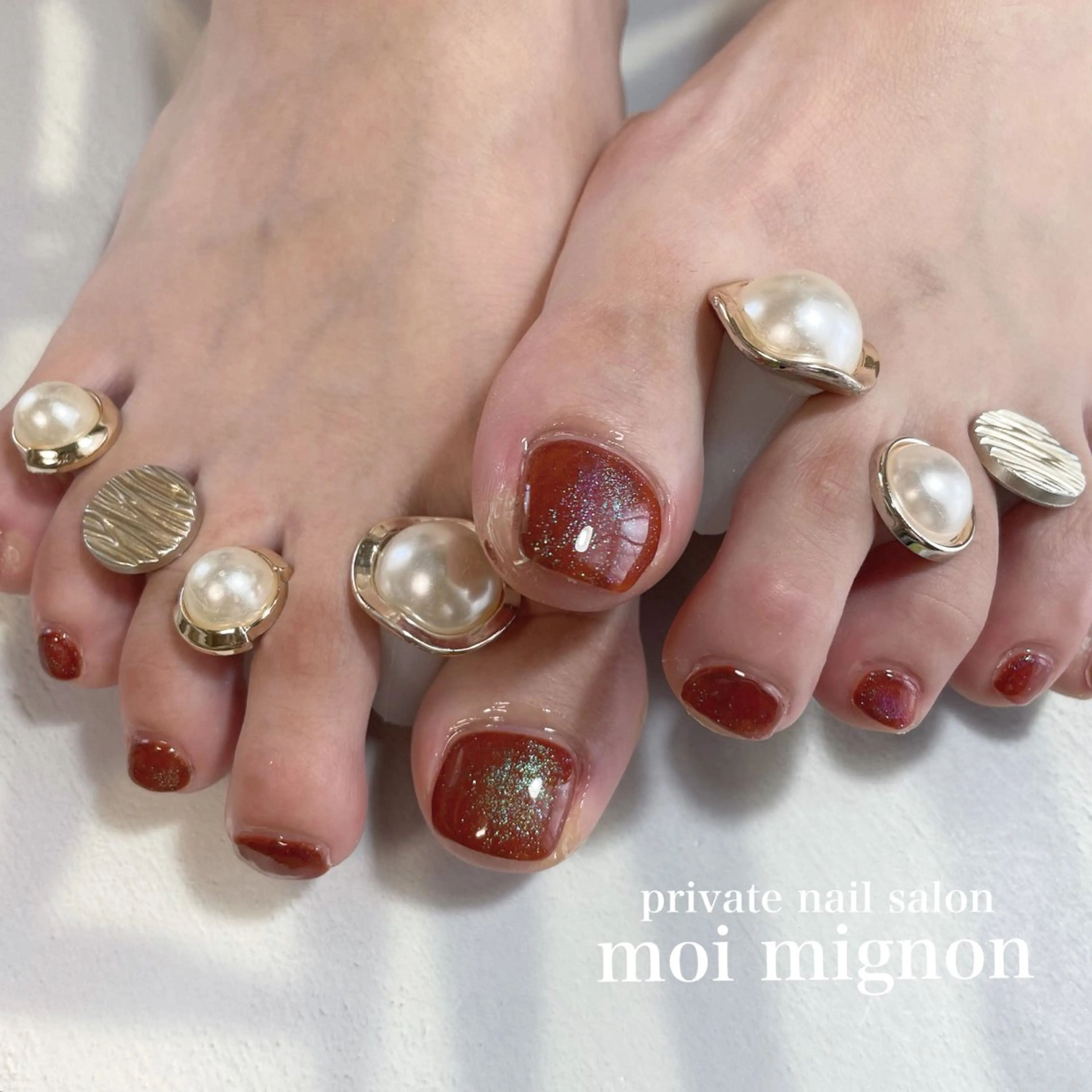 ネイル フットネイル nailist Aki♡のネイルデザイン