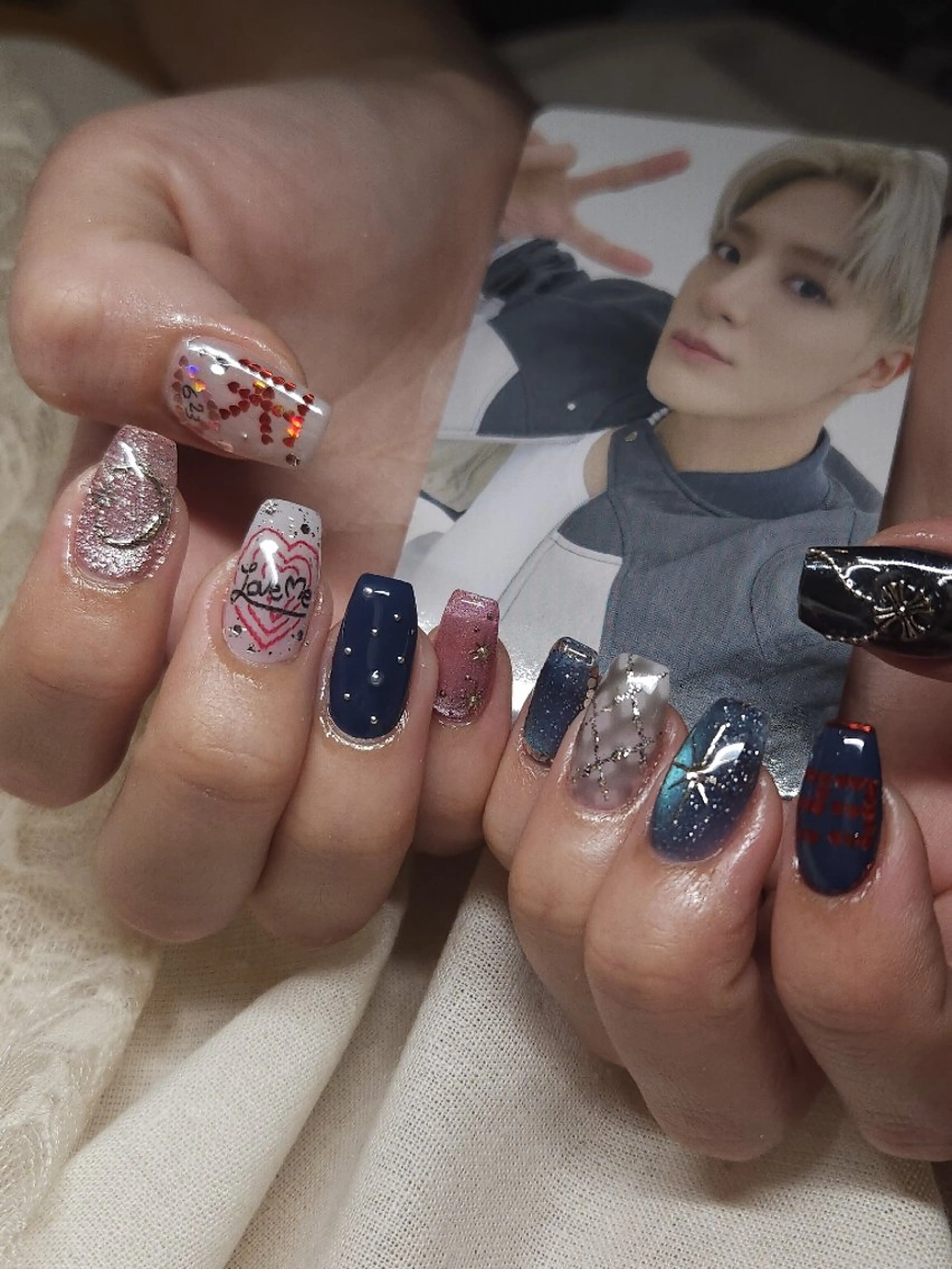 ネイル 持ち込み ハンドネイル mukuby_ manamiのネイルデザイン