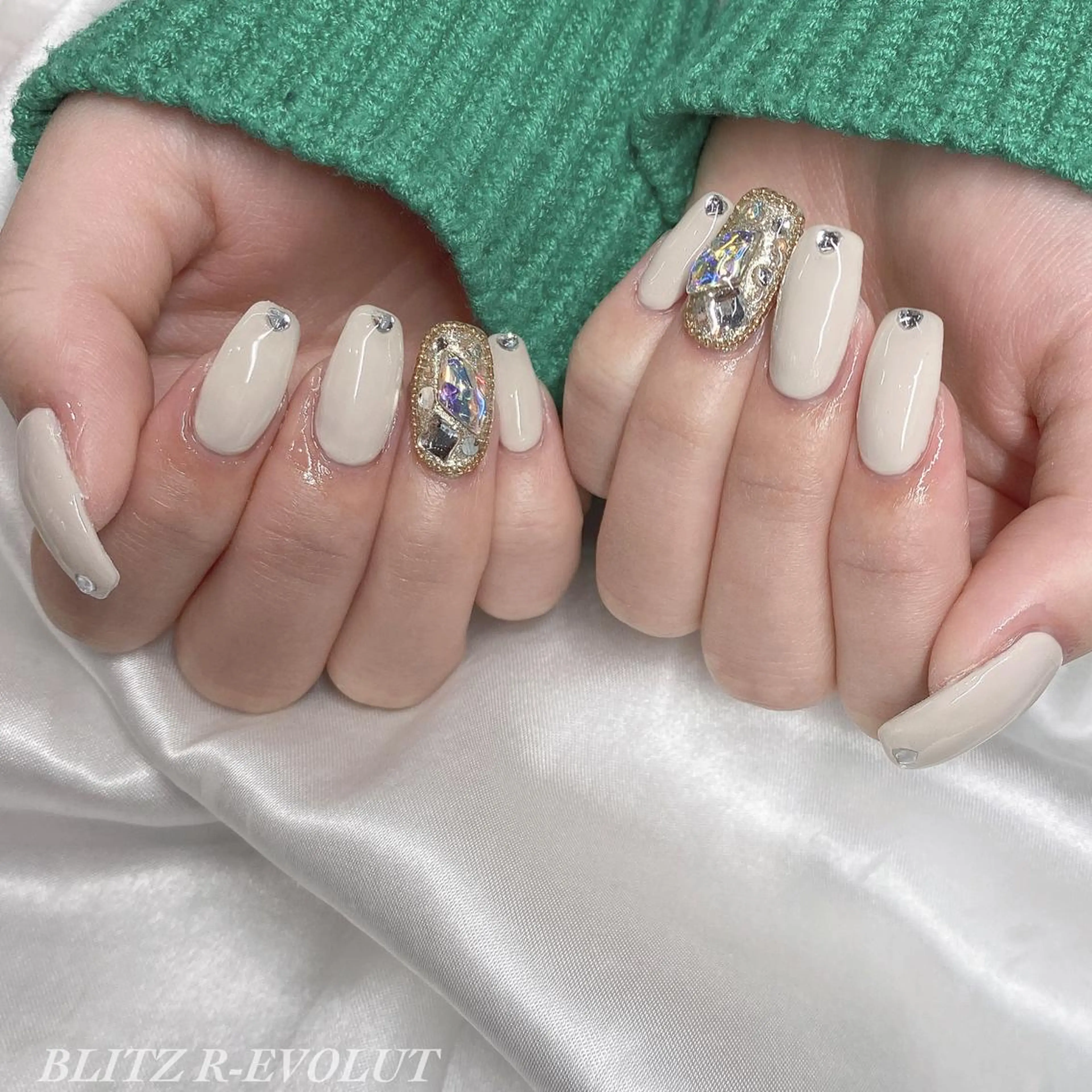 ネイル ハンドネイル ☁️BLITZ 🎀笠原雪音🎀のネイルデザイン