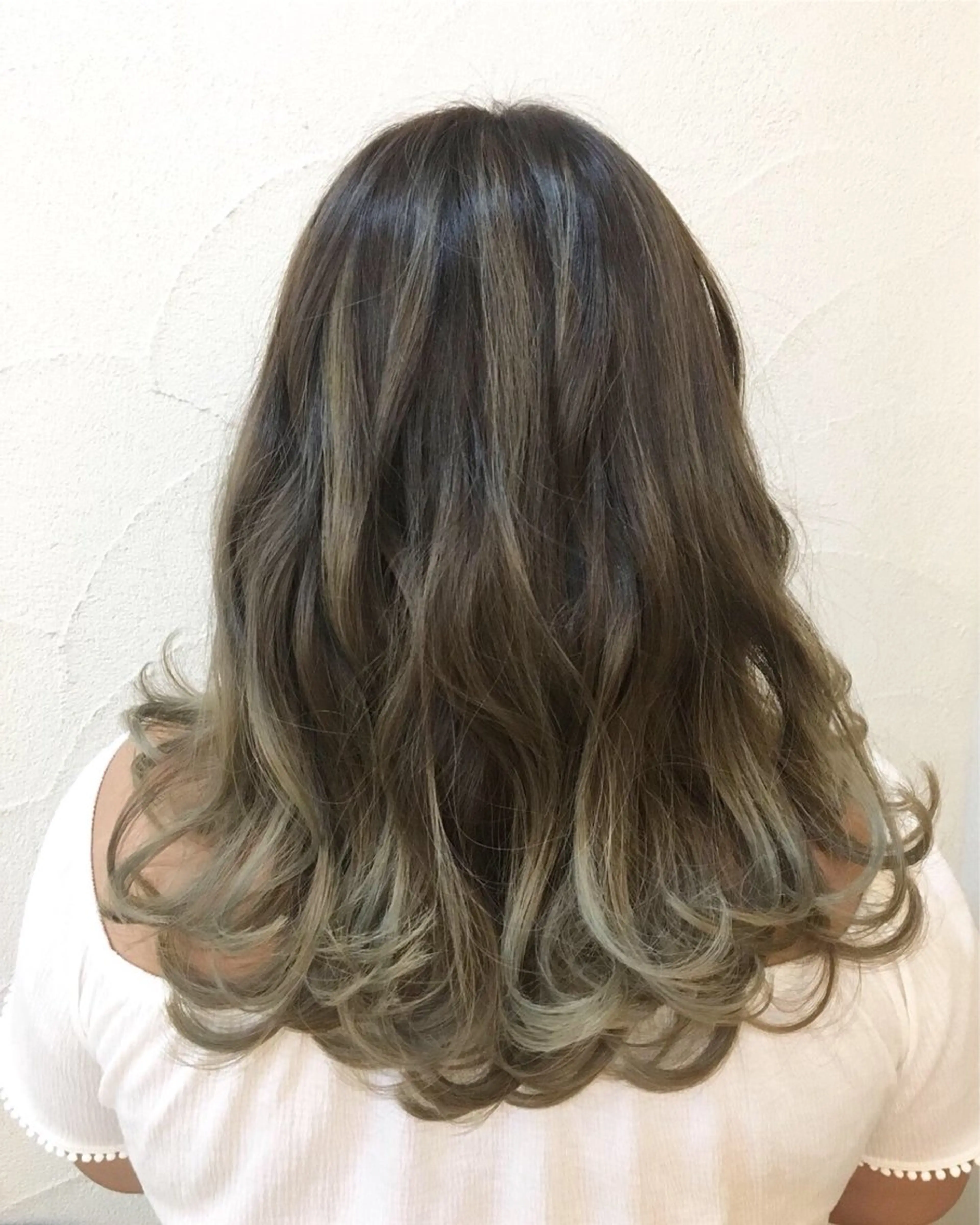 ロング カラー ヘアアレンジ カット ヘアカラー トリートメント ✂︎中山竜哉✂︎ 川崎スタイリストのヘアスタイル