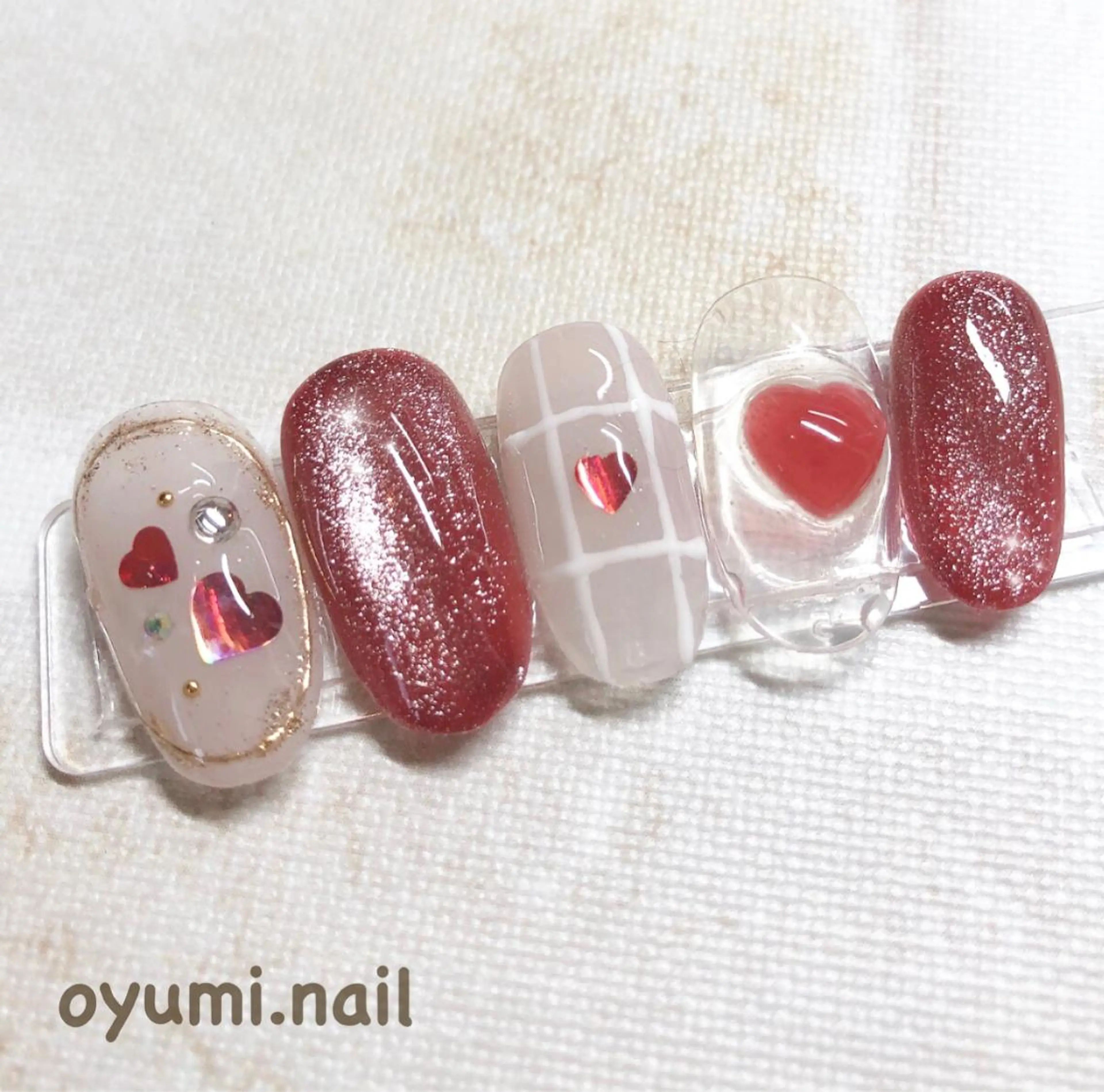 ネイル ジェルネイル グラデーション 韓国ネイル パラジェル 春ネイル ハンドネイル takanashi yumiのネイルデザイン