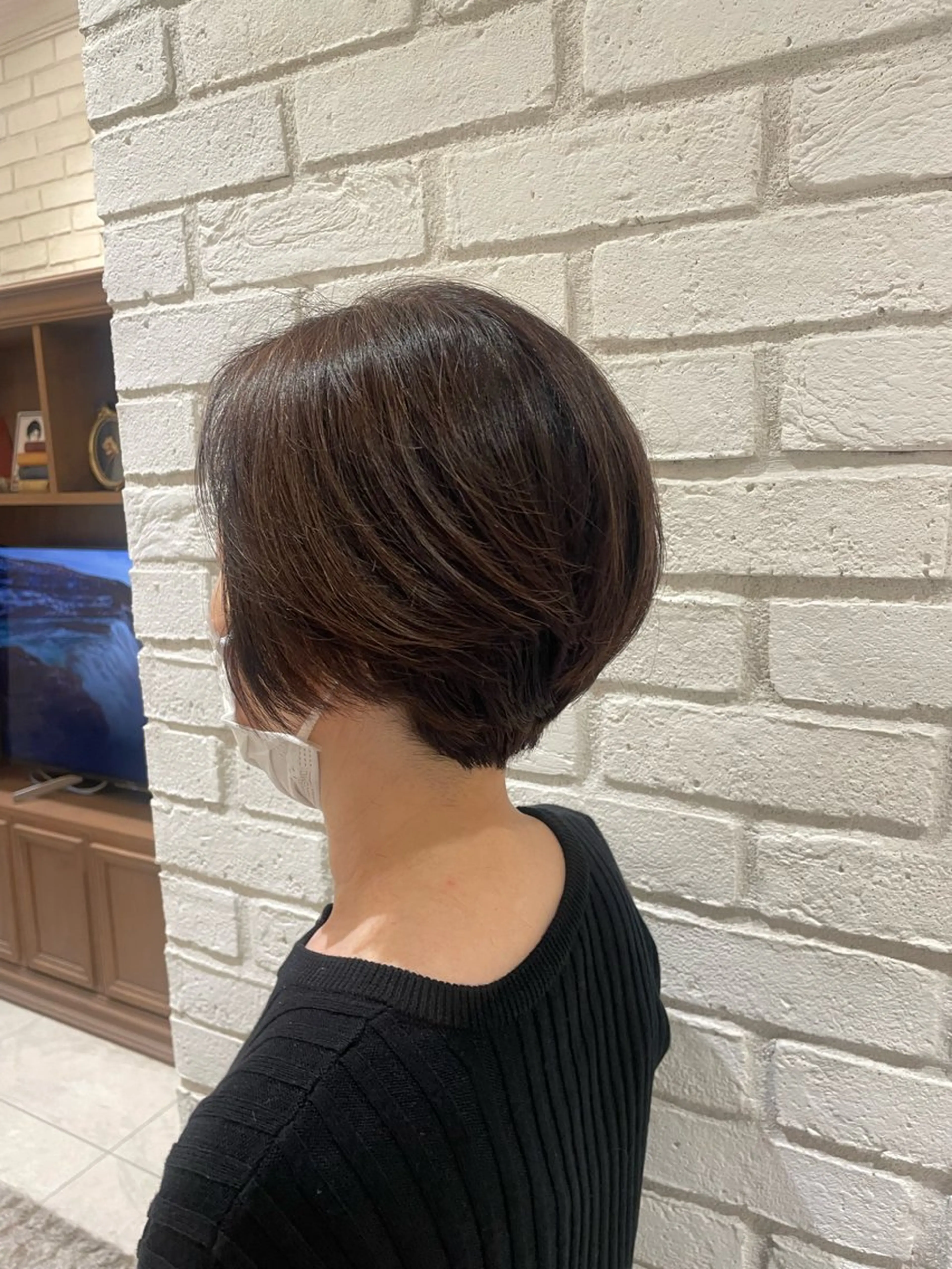 ショート ショートヘア シモカワ マシロのヘアスタイル