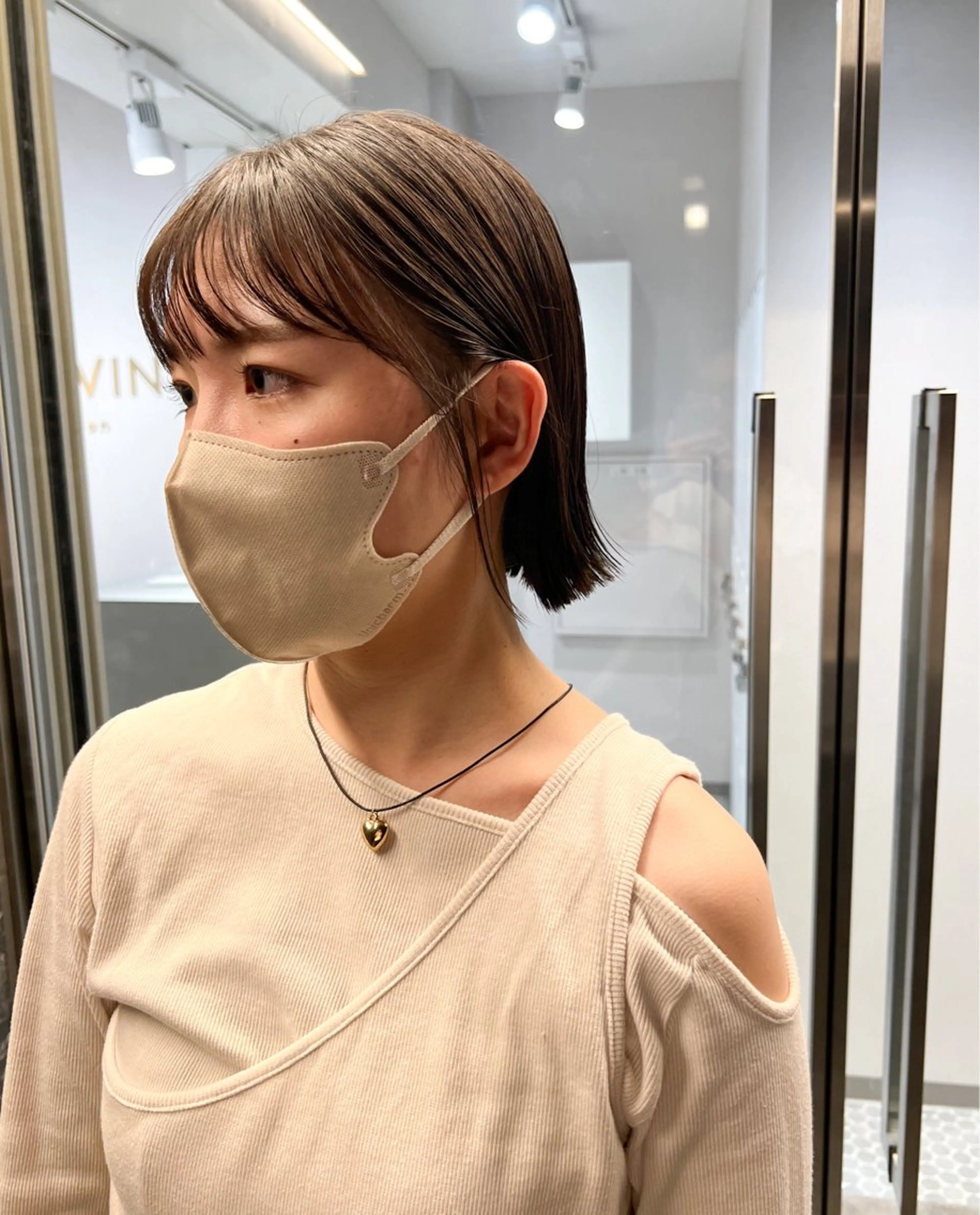 ショート ボブ カット トリートメント 樋野 亮のヘアスタイル