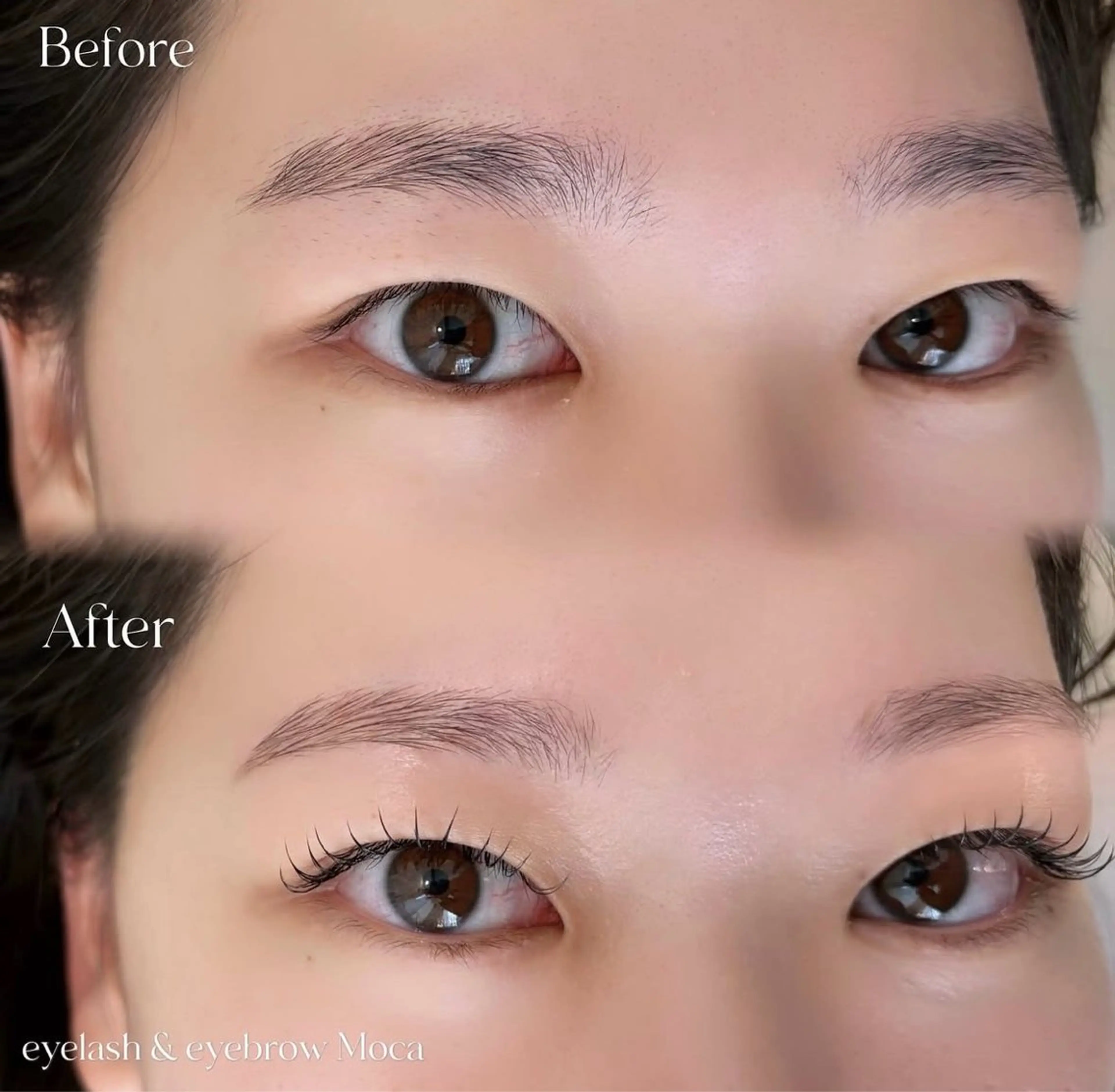 マツエク・マツパ マツパ moca MOCAのマツエク・マツパデザイン