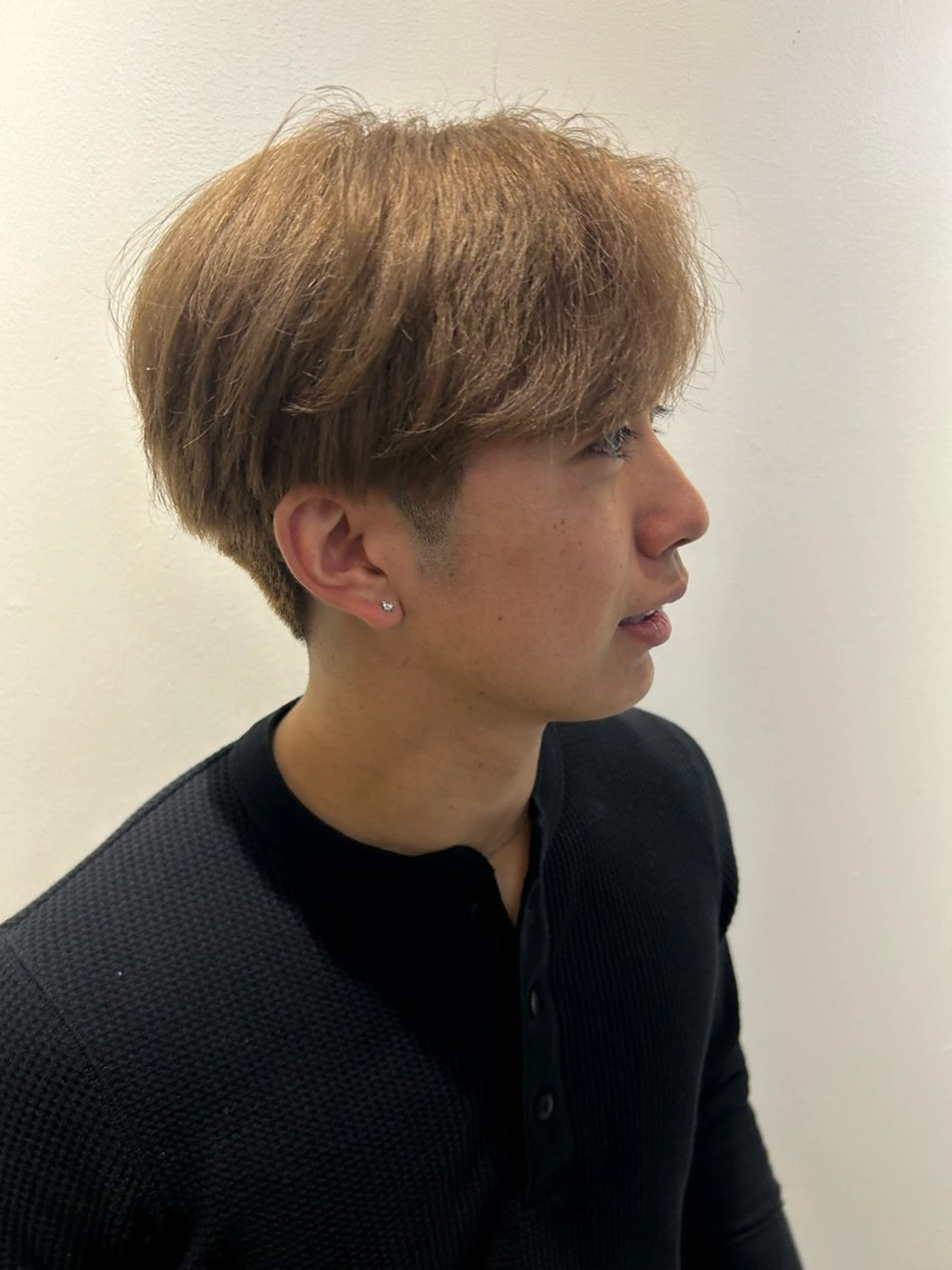 カラー メンズ カット ヘアカラー 田中 遥陽のヘアスタイル