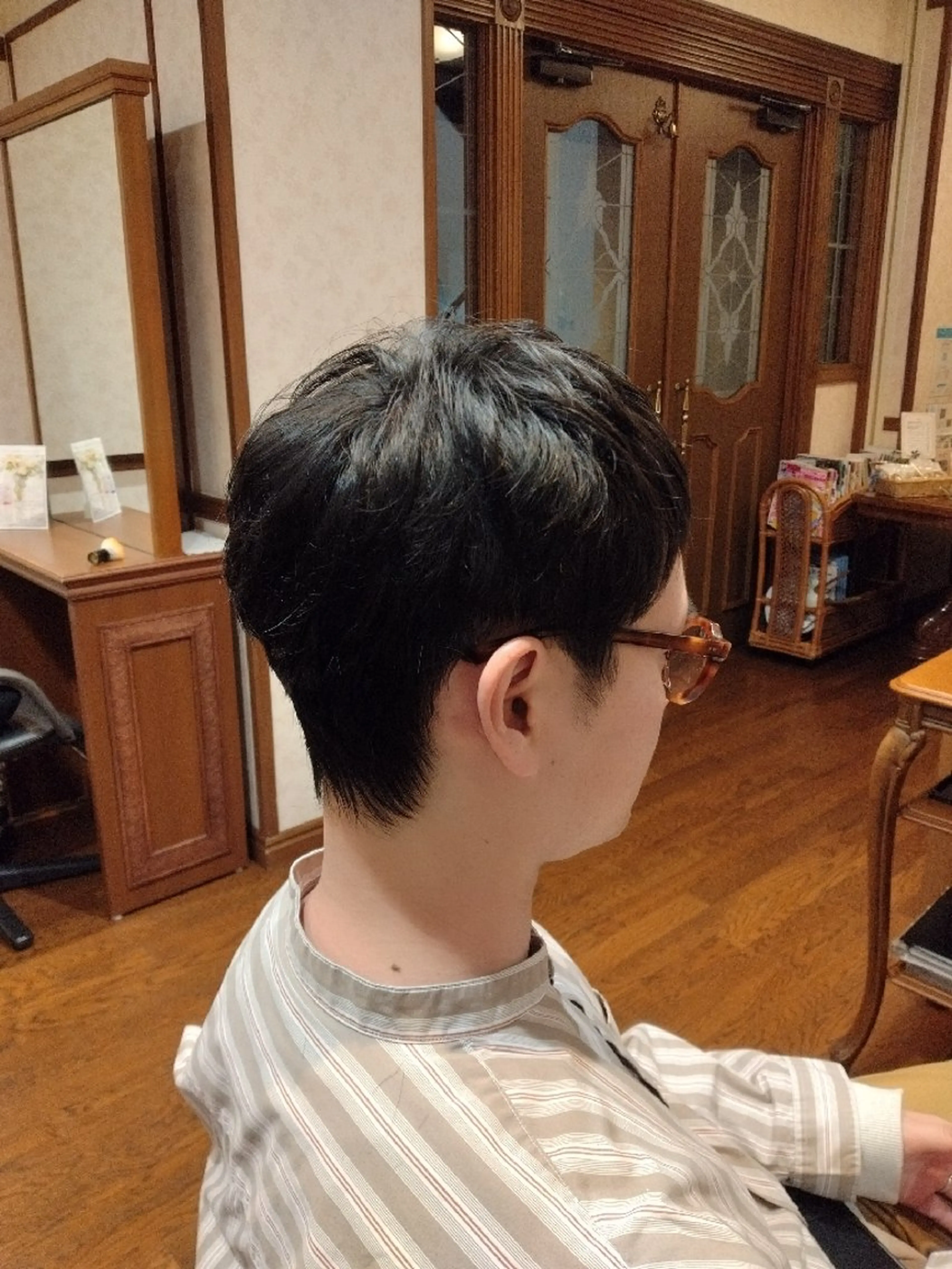 ショート メンズ アシスタント 菊池のヘアスタイル