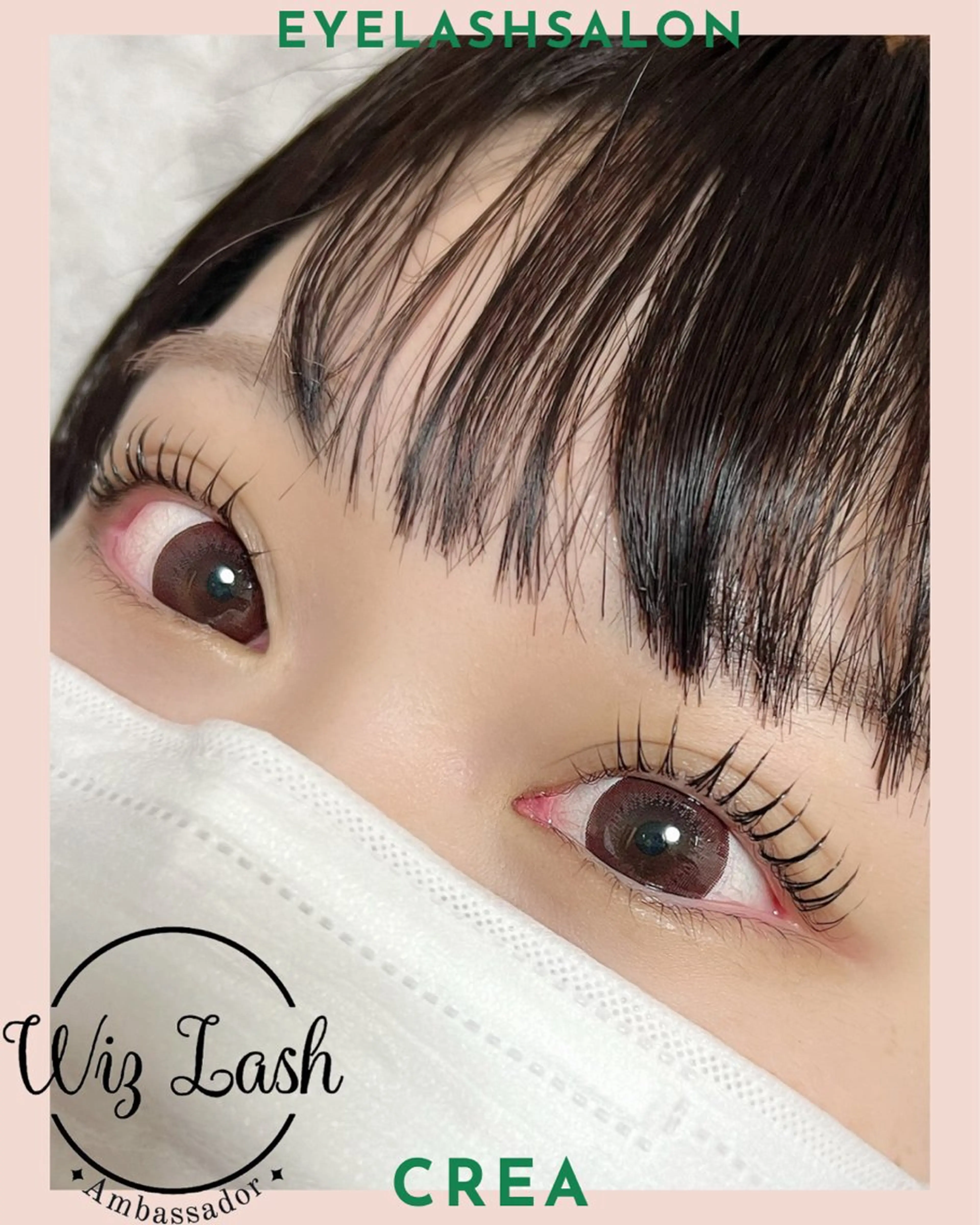 マツエク・マツパ eyelash CREAのマツエク・マツパデザイン