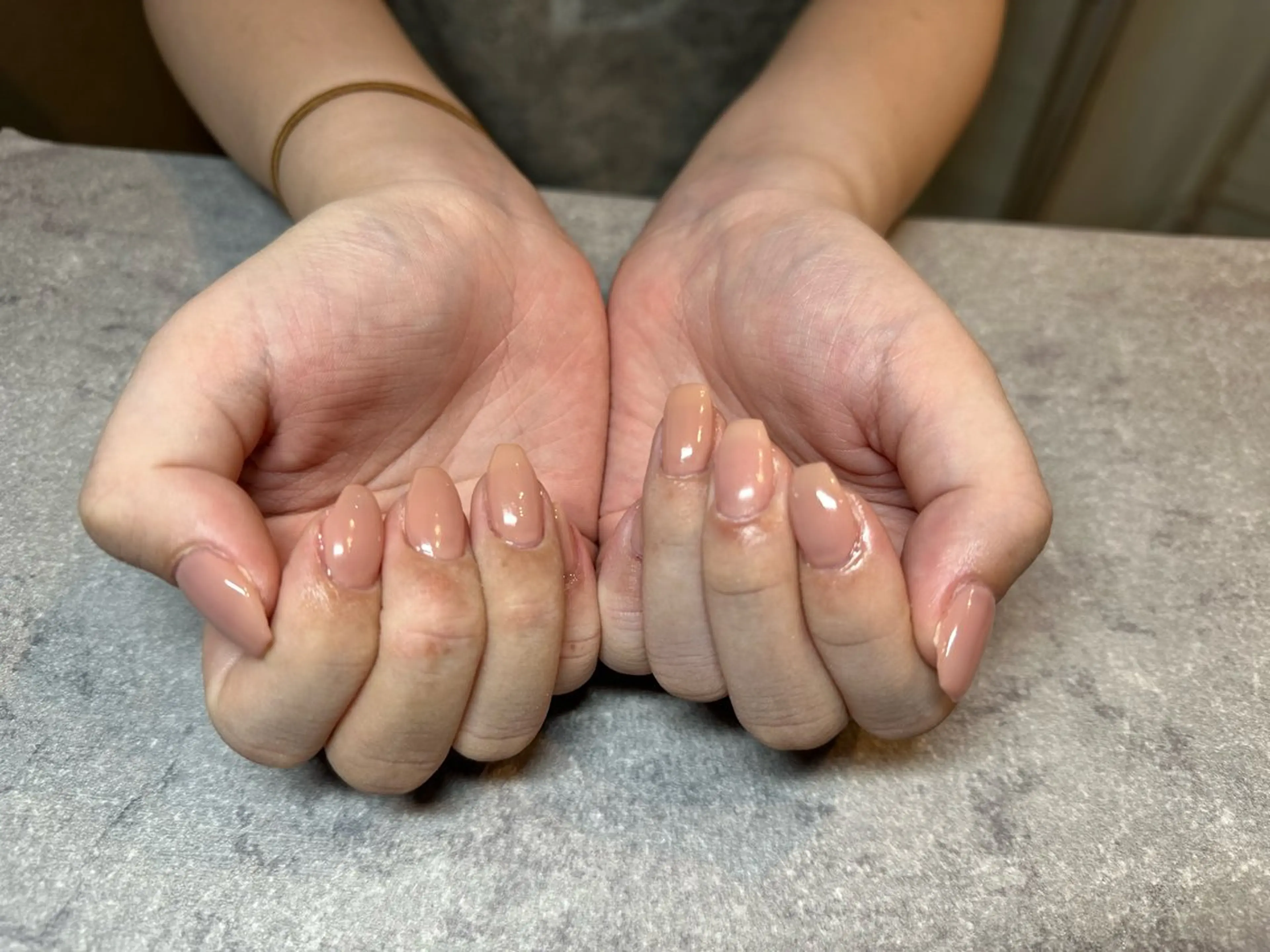 ネイル ピンク Roy 心斎橋 IINUMAのネイルデザイン