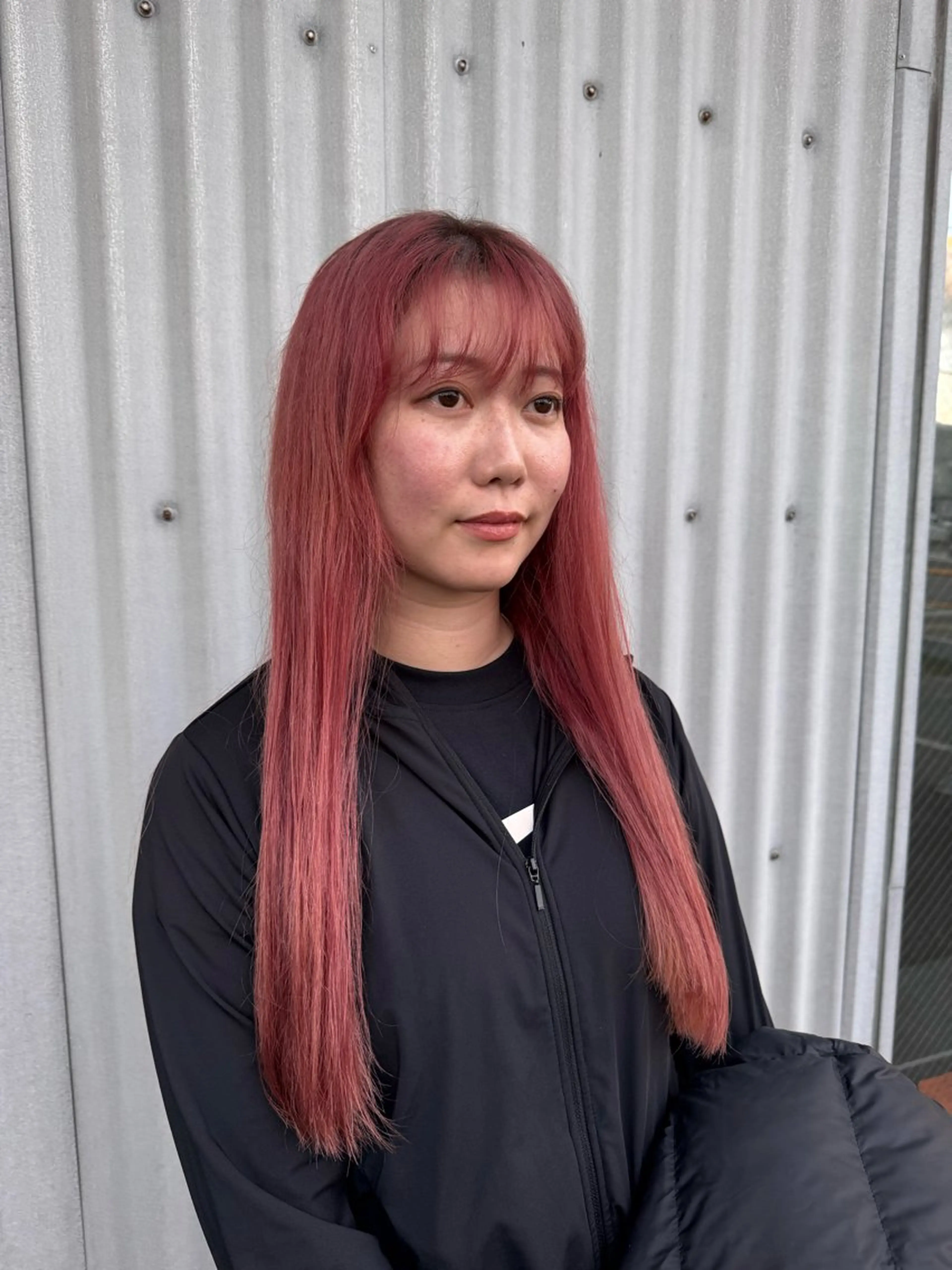 カラー sora/ 暖色カラー🌷のヘアスタイル