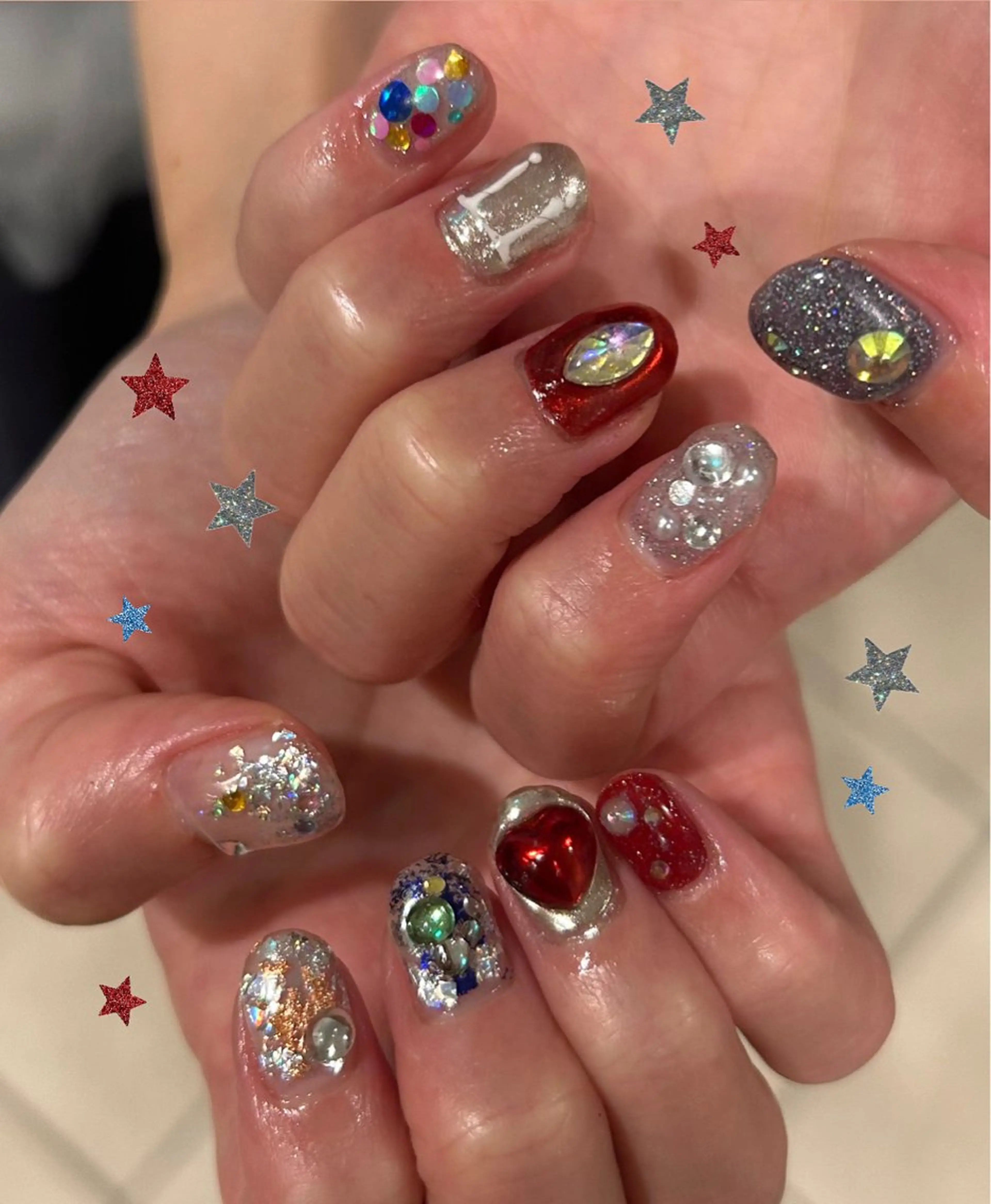 ネイル ハンドネイル フットネイル ASA nail / アート☀︎ニュアンスのネイルデザイン