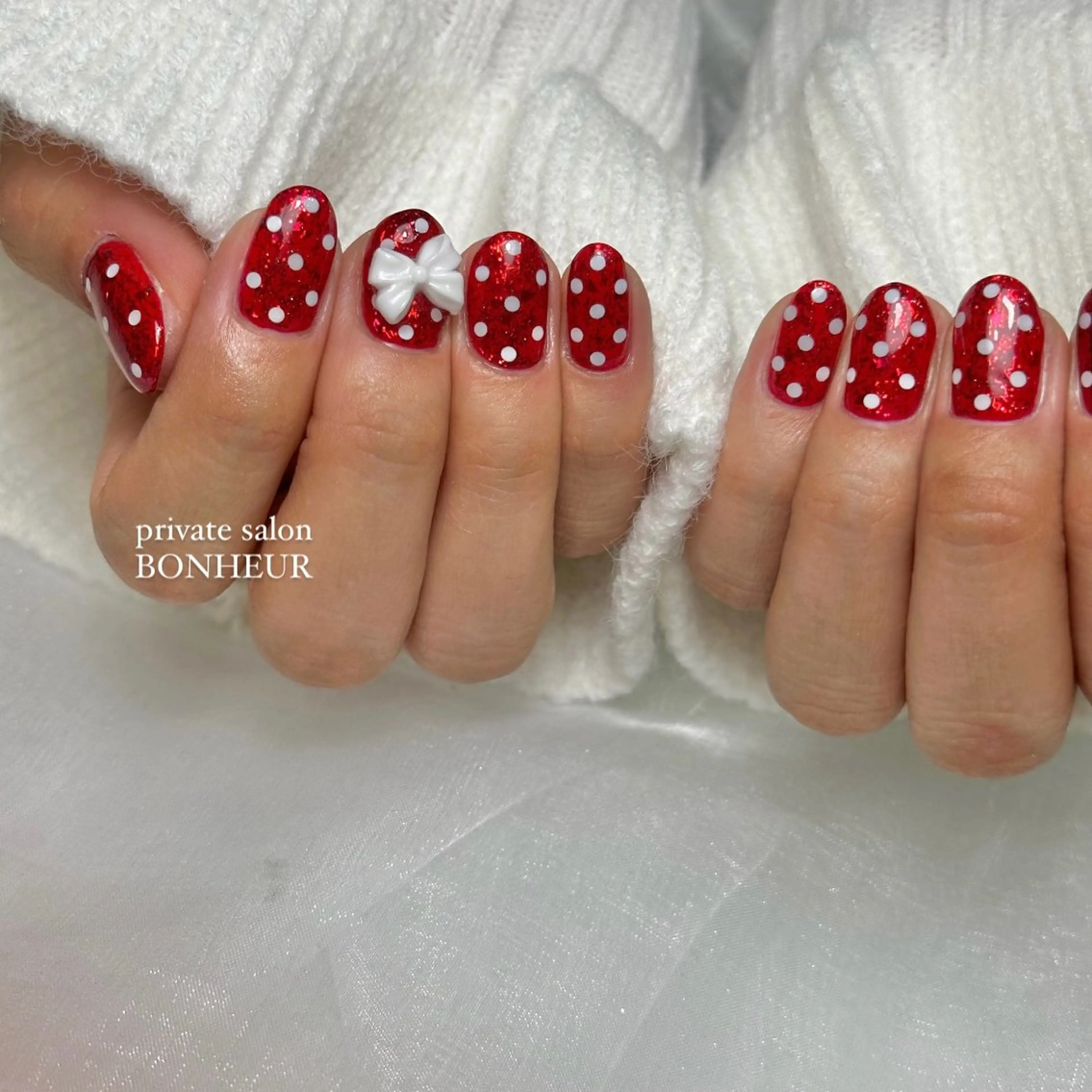 ネイル ハンドネイル BONHEUR Annaのネイルデザイン