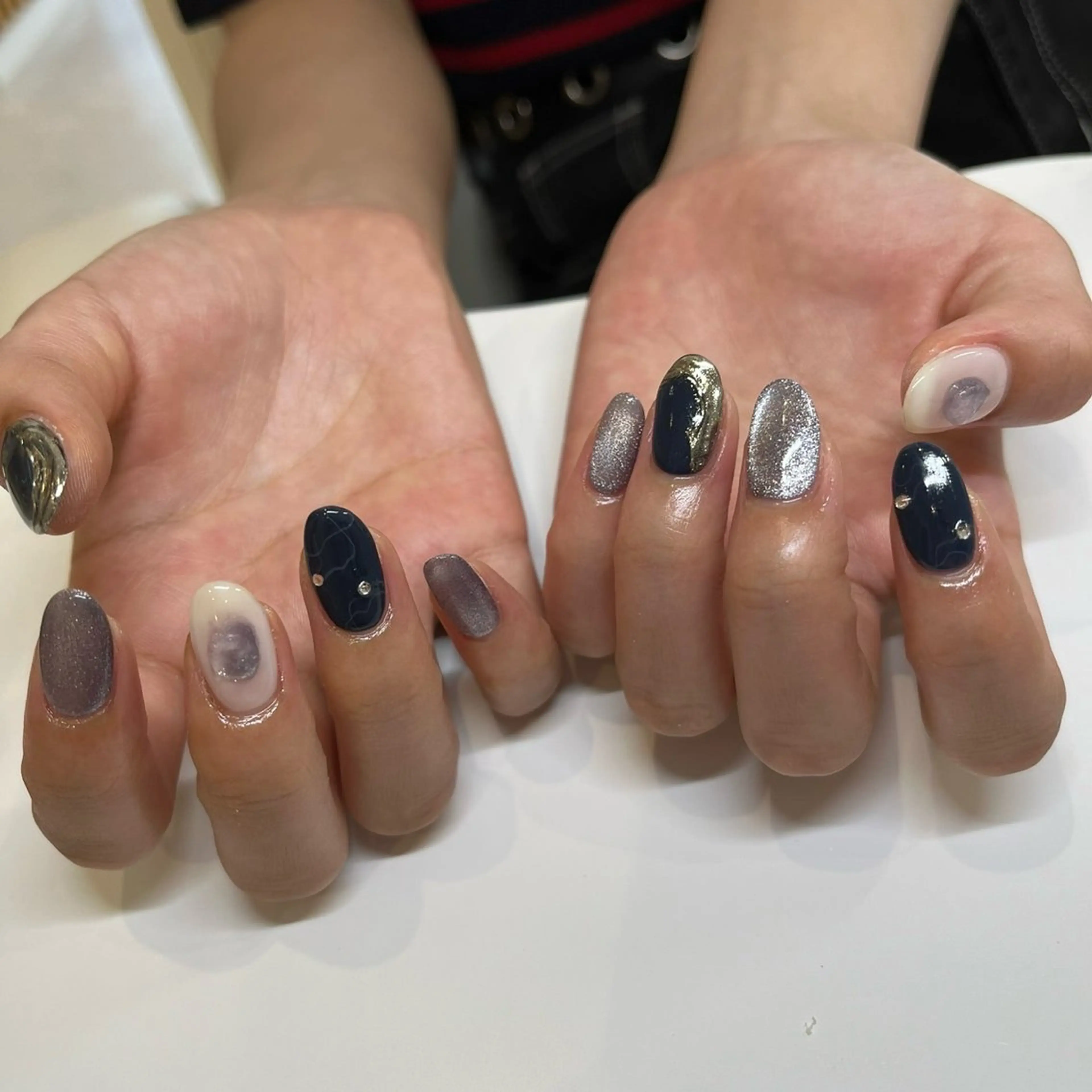 ネイル アートネイル Uzuki ／ROCCOnailのネイルデザイン