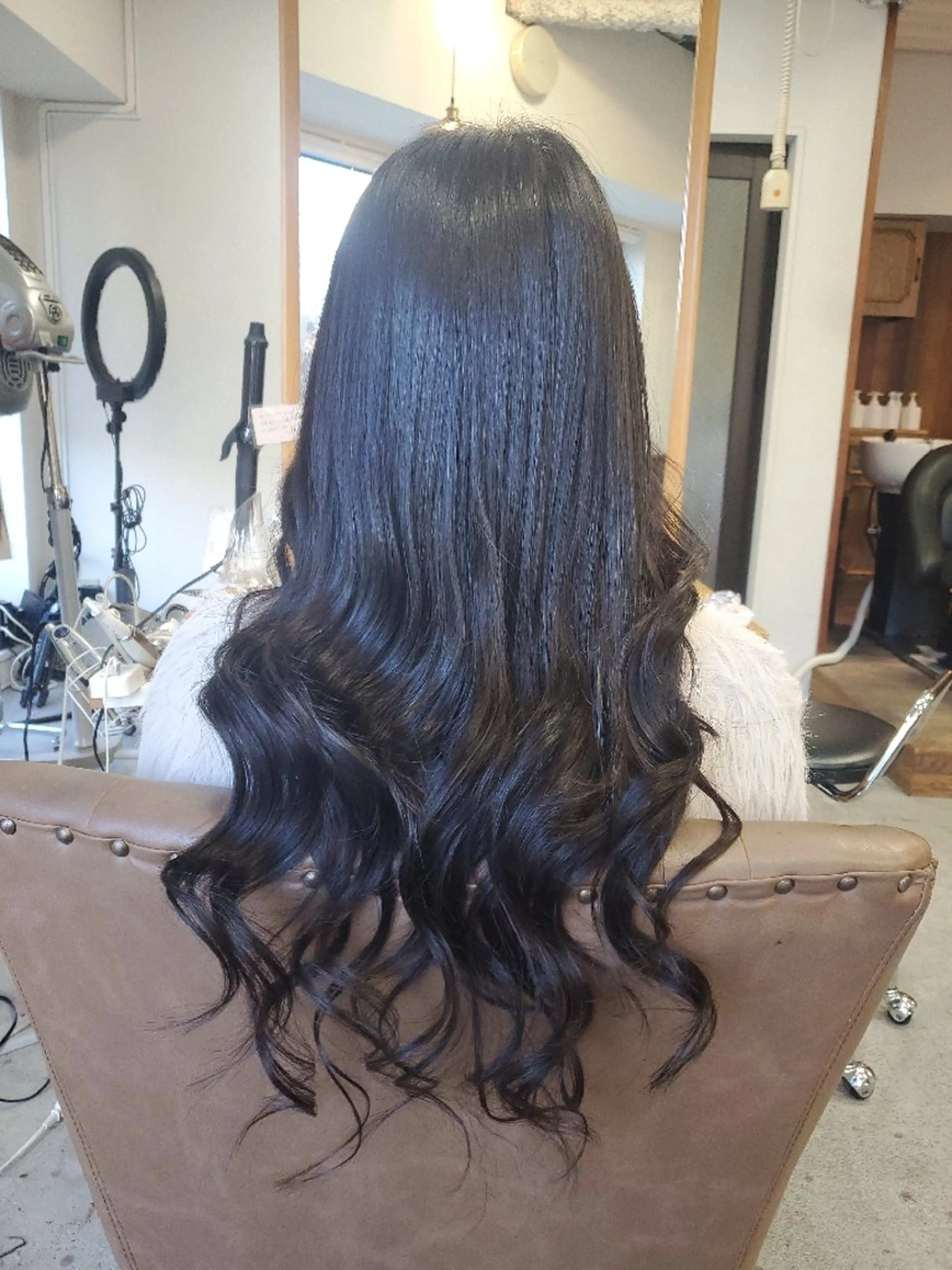 ロング エクステ SEIYA/ プルエクステ/カラーのヘアスタイル