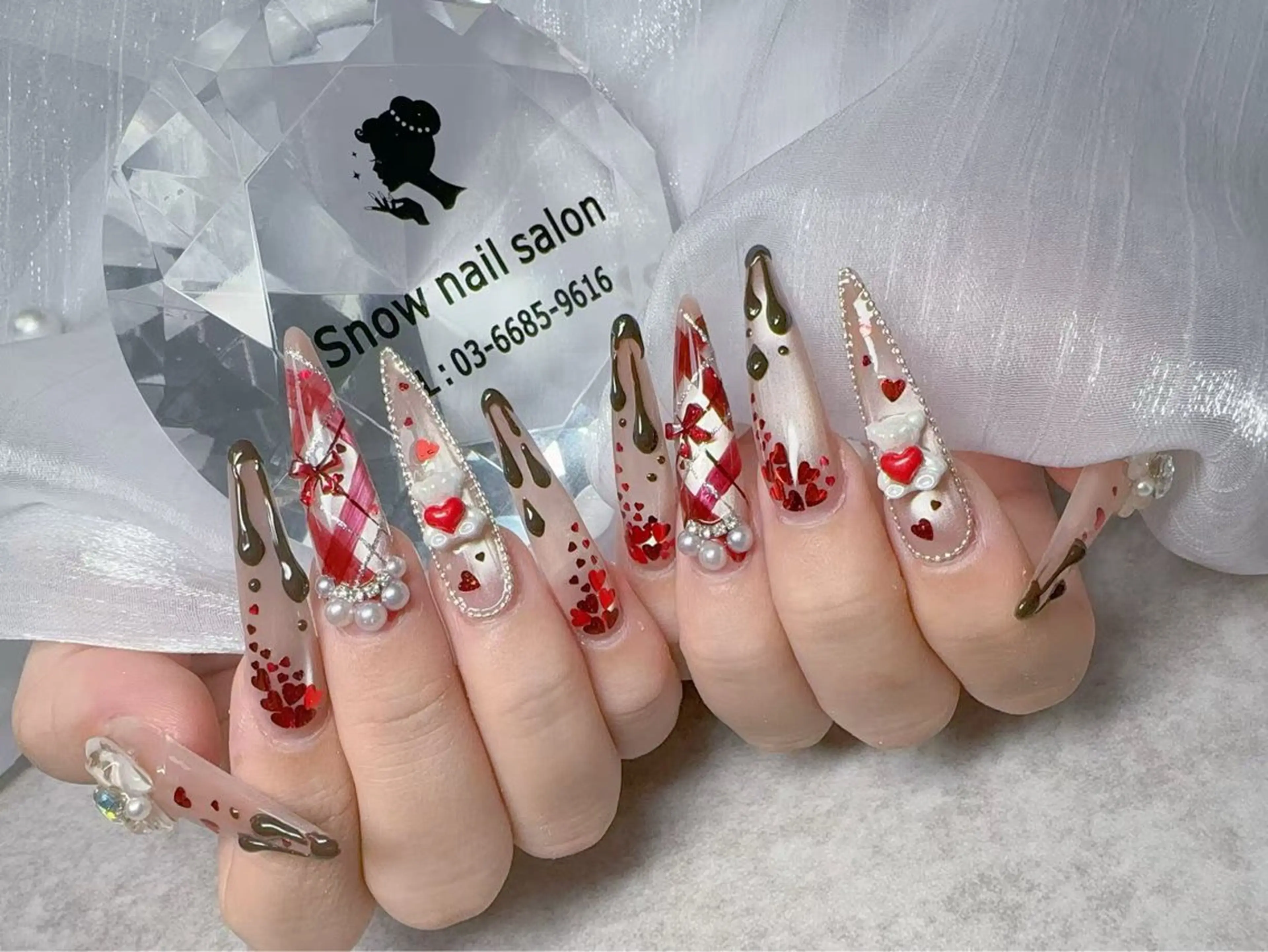 ネイル ハンドネイル snow nail salonのネイルデザイン