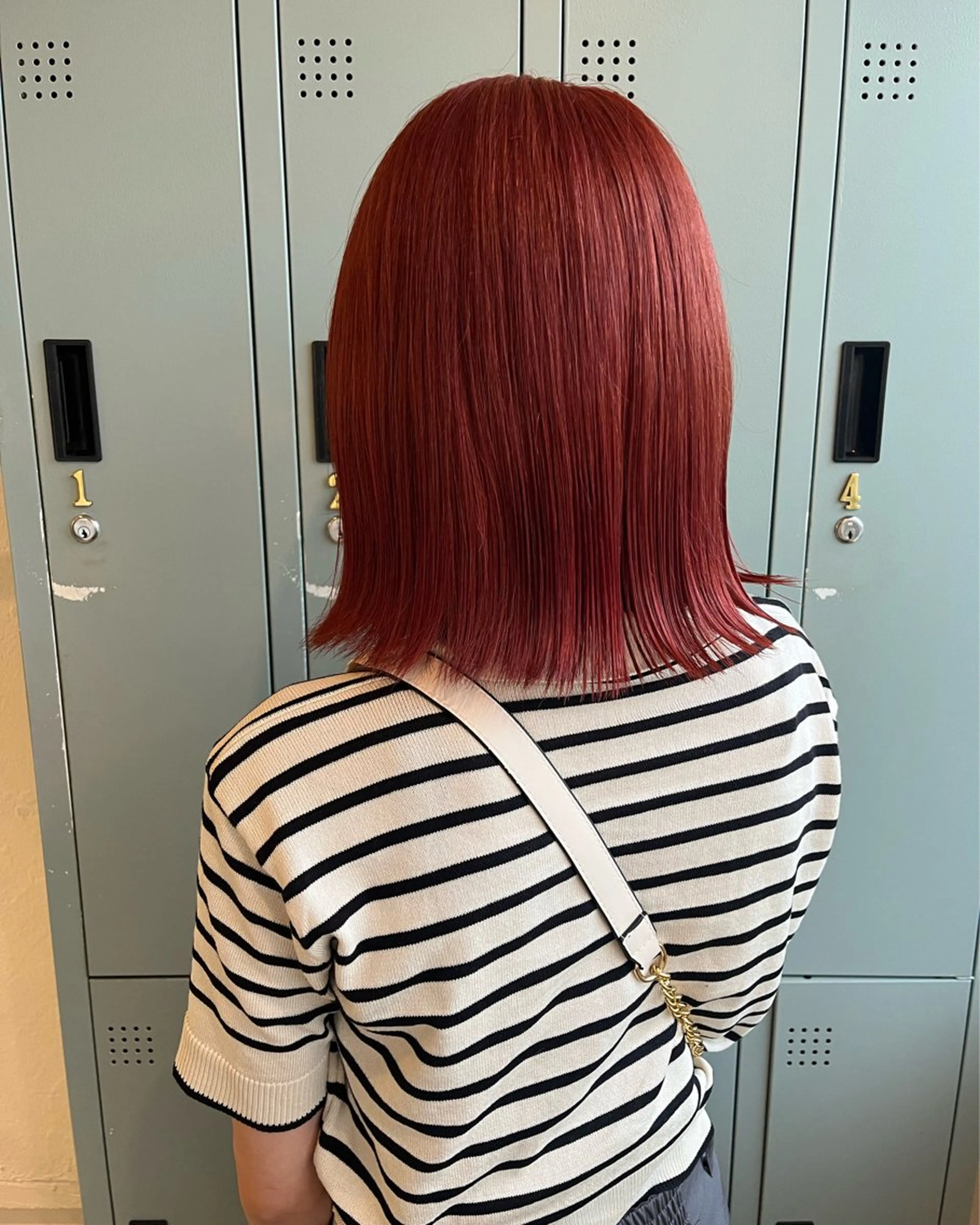 ショート カラー ヘアアレンジ オレンジ ピンクカラー レッドカラー 姫路/飾磨 reika 🌛のヘアスタイル