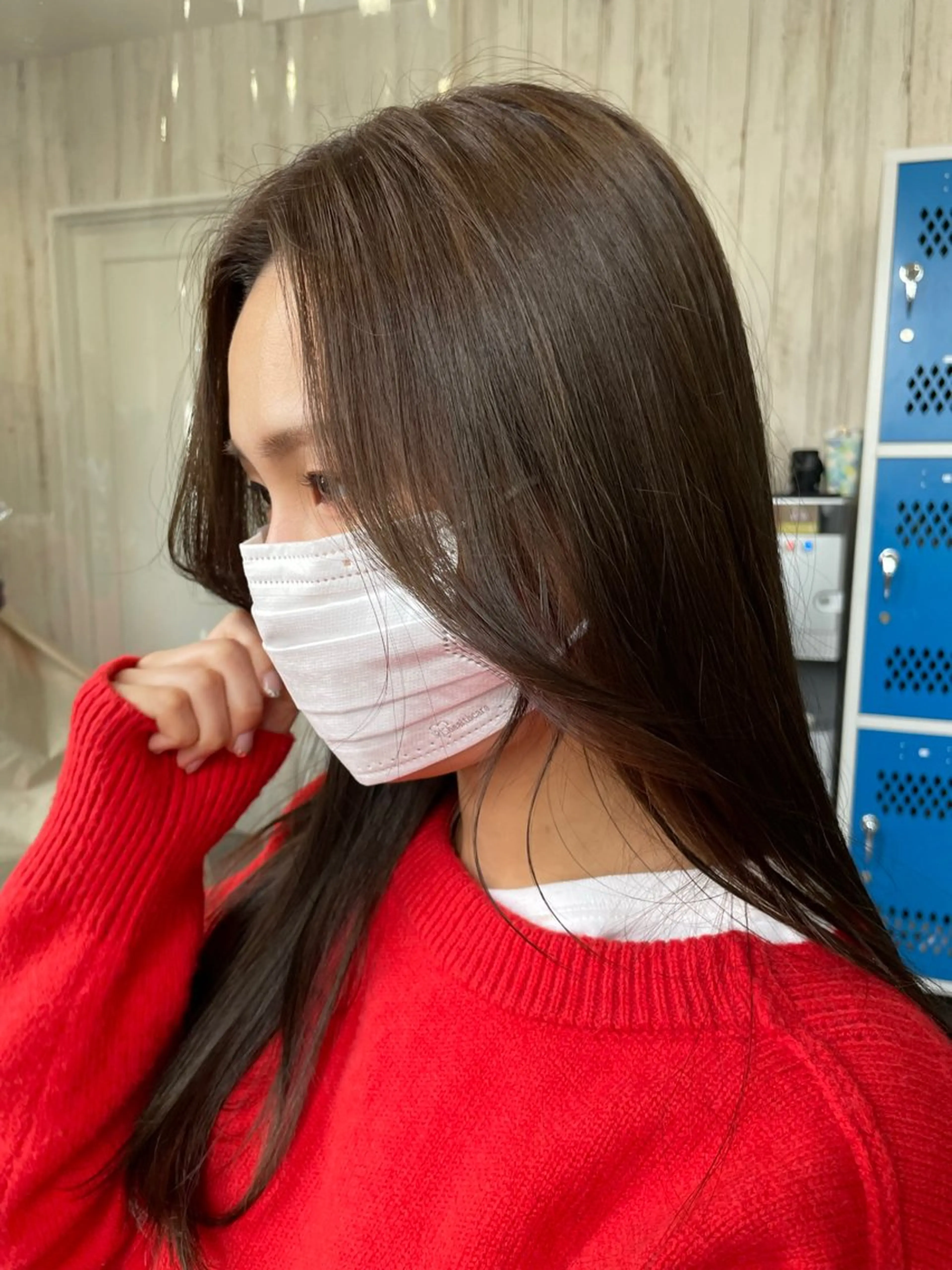 ロング カラー ヘアアレンジ 🌿美髪縮毛矯正 のプロ安川🌿のヘアスタイル