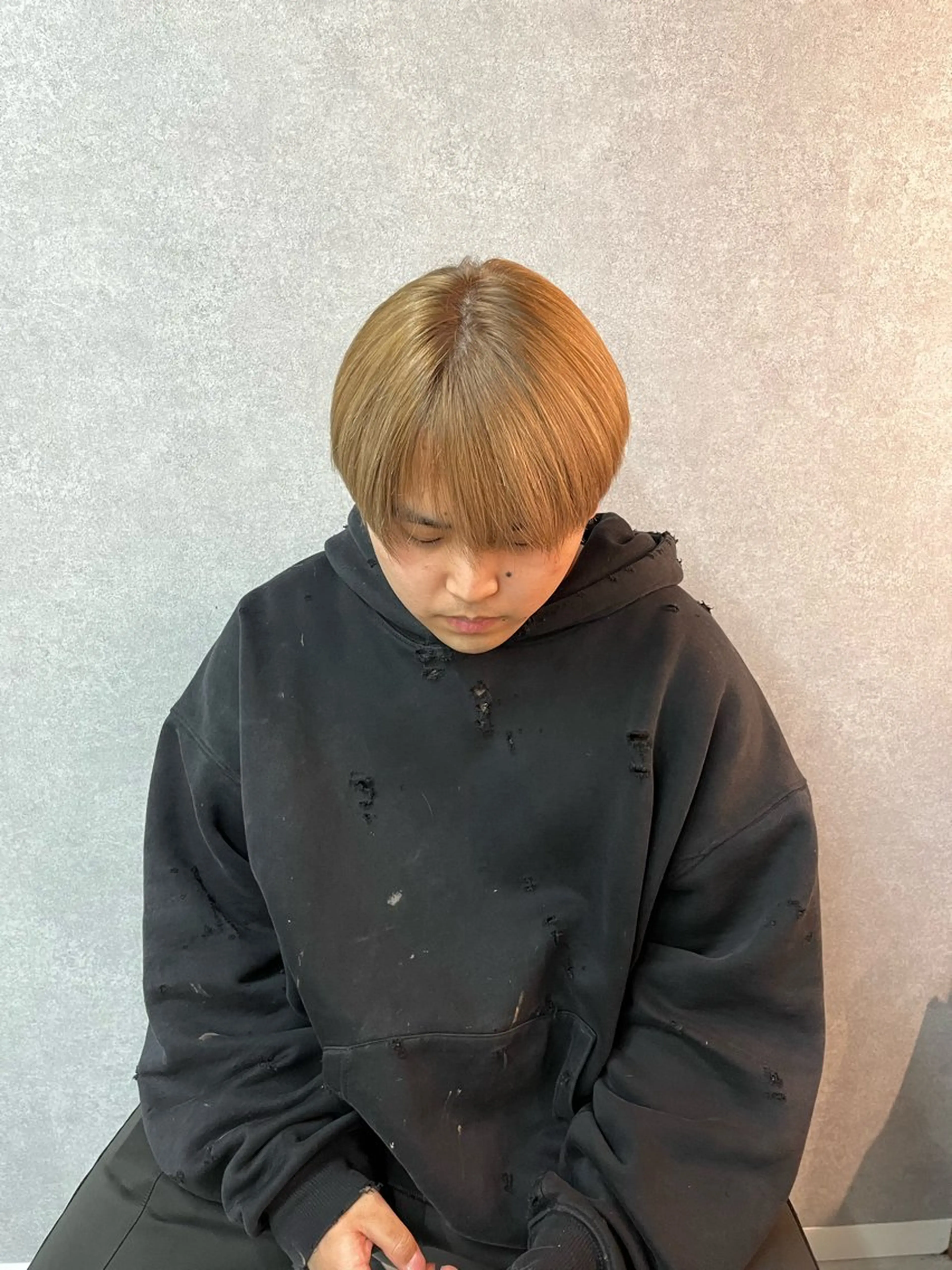 メンズ メンズブリーチ アイバ シュンのヘアスタイル