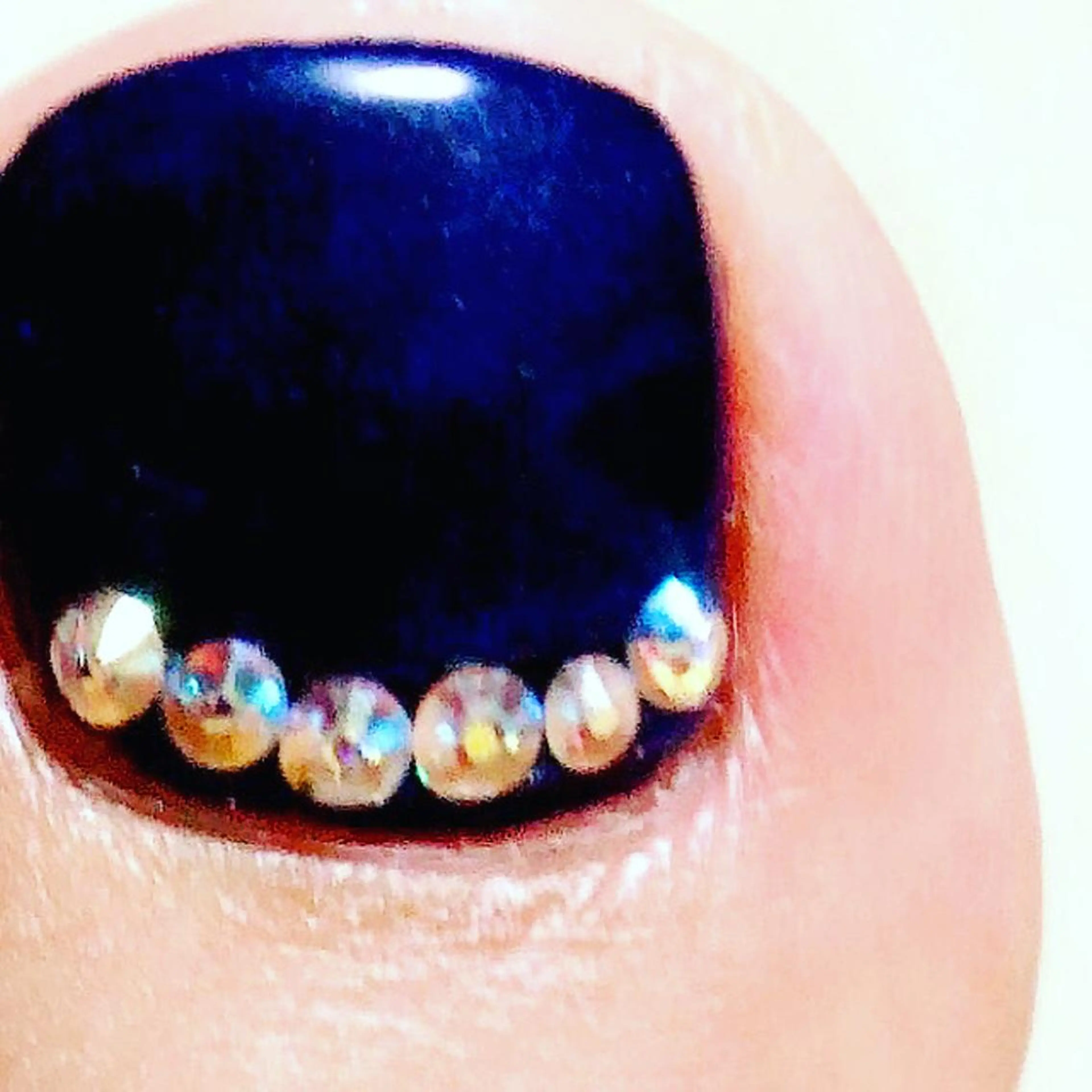 【オフあり】フットネイル　ワンカラーの写真