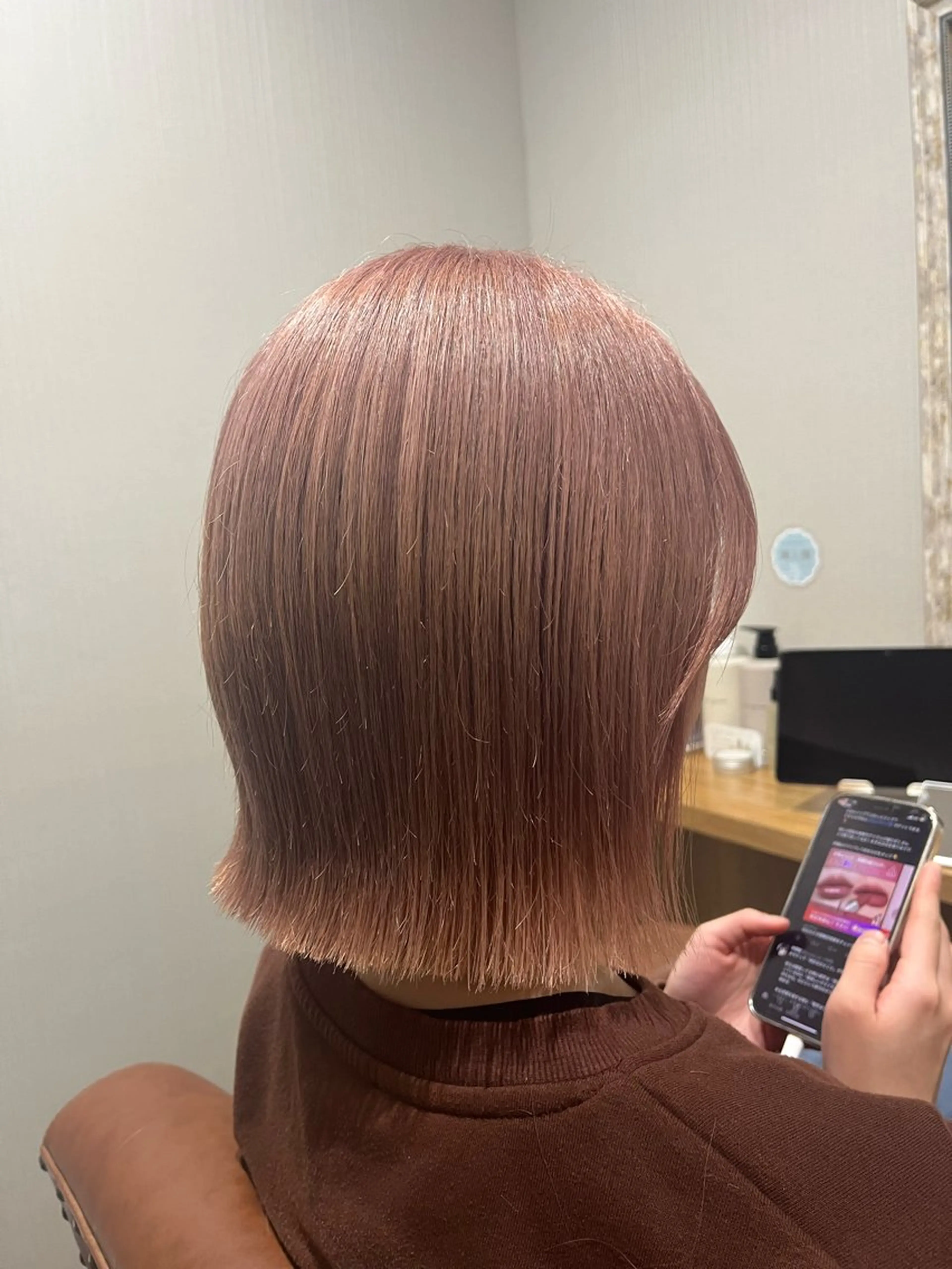 【期間限定】【当日予約OK】ブリーチ✖️オンカラー✨リタッチ、全頭どちらでも可です！の写真